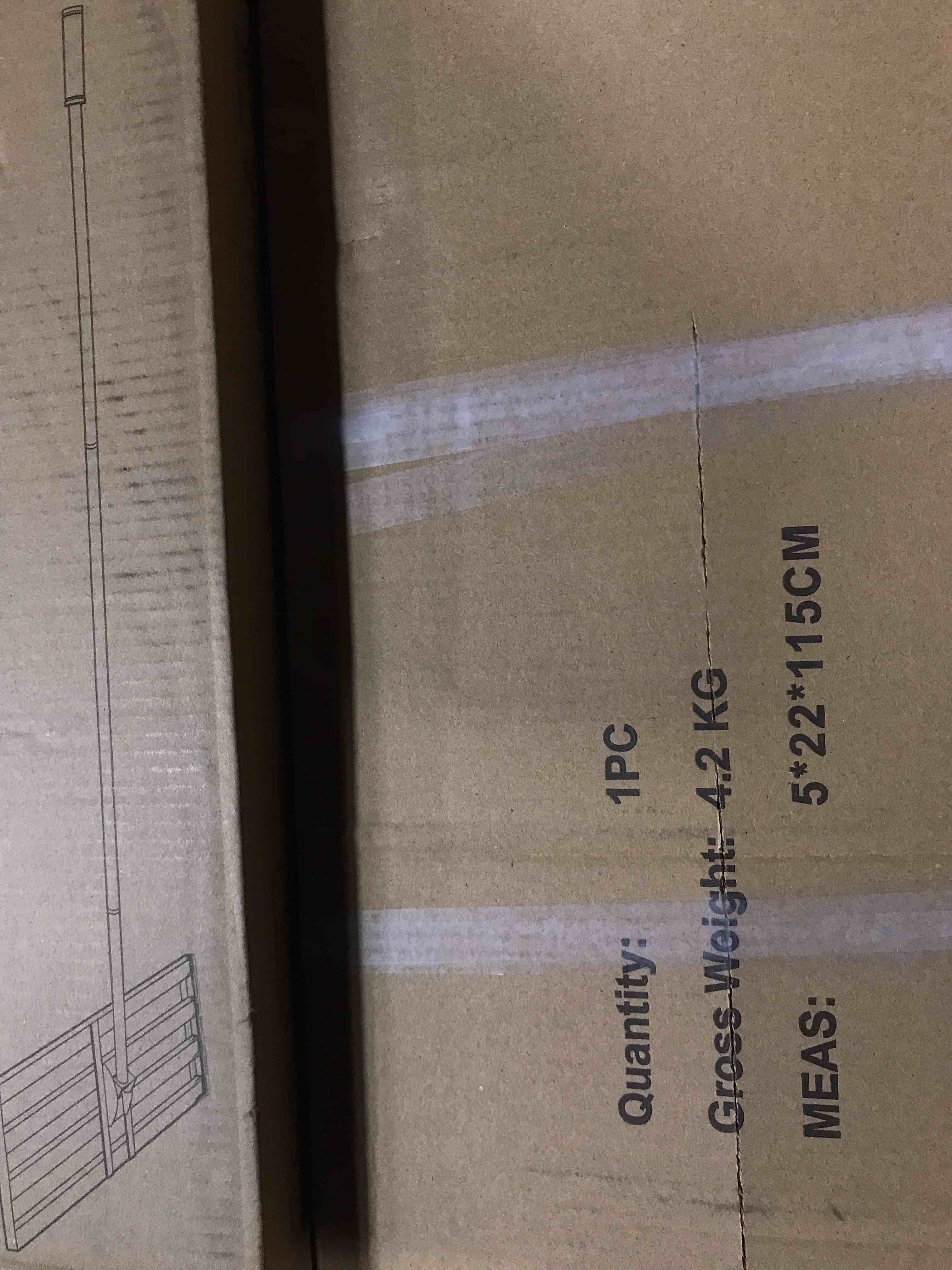 UDEAR Garment Rack Freestanding Hanger Double Rods Multifunctional