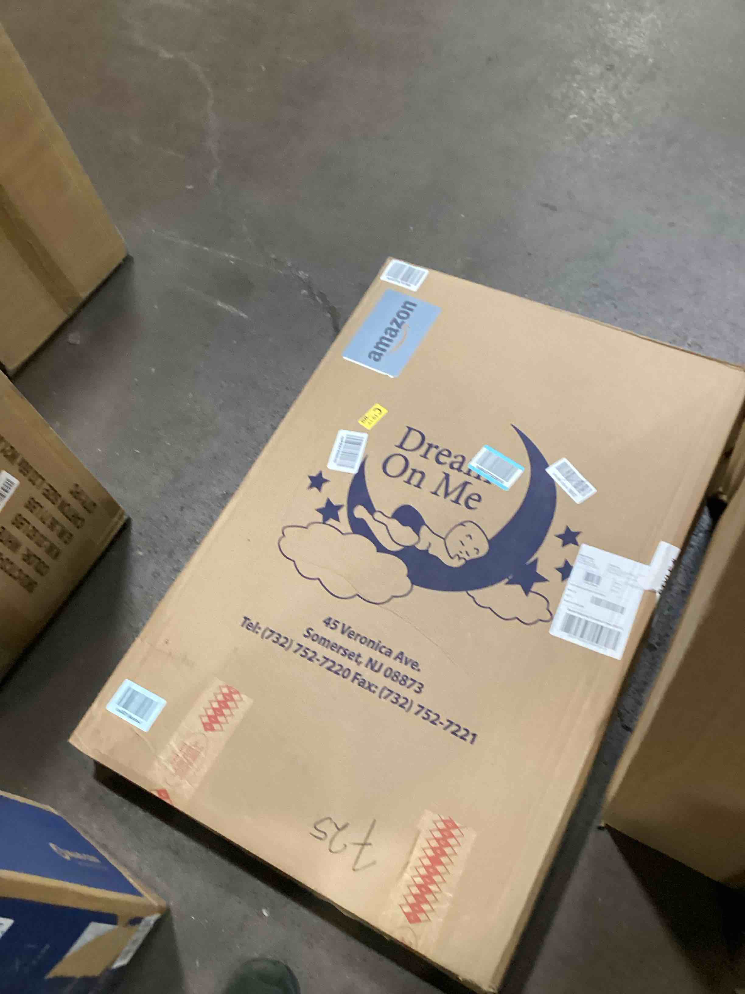 Dream on Me Holly 3” Mini / Portable Waterproof Fiber Crib Mattress