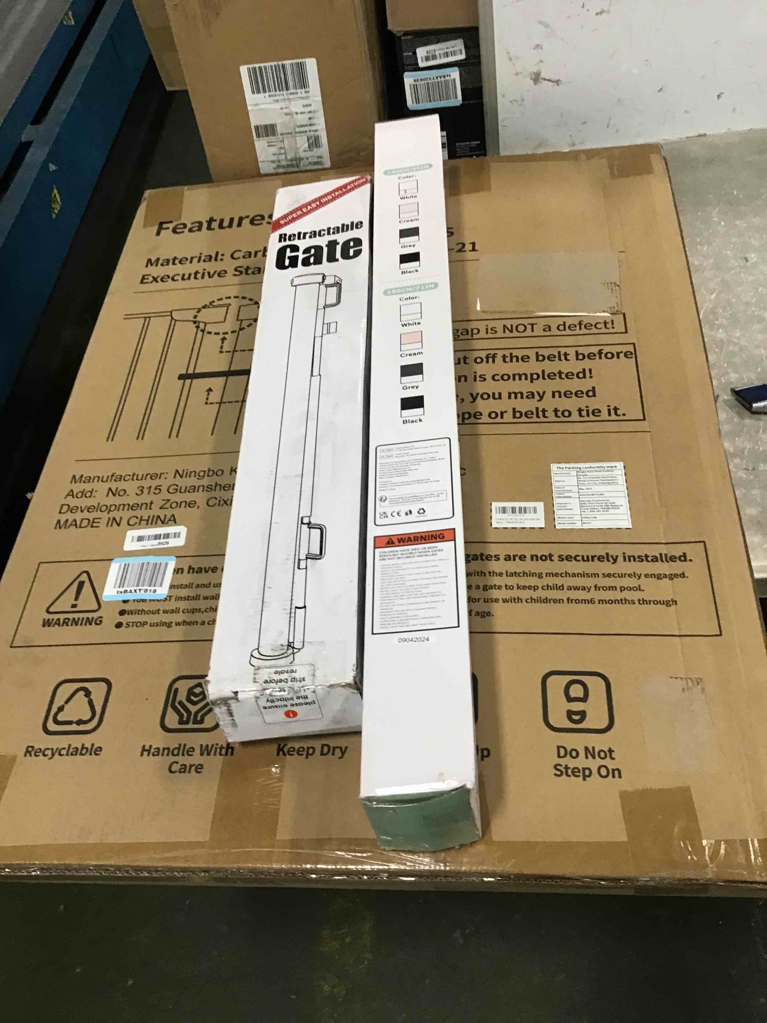 Assorted of Baby Gate or Retractable Gate  (Includes variety of Models, colors, Brands and Size) 