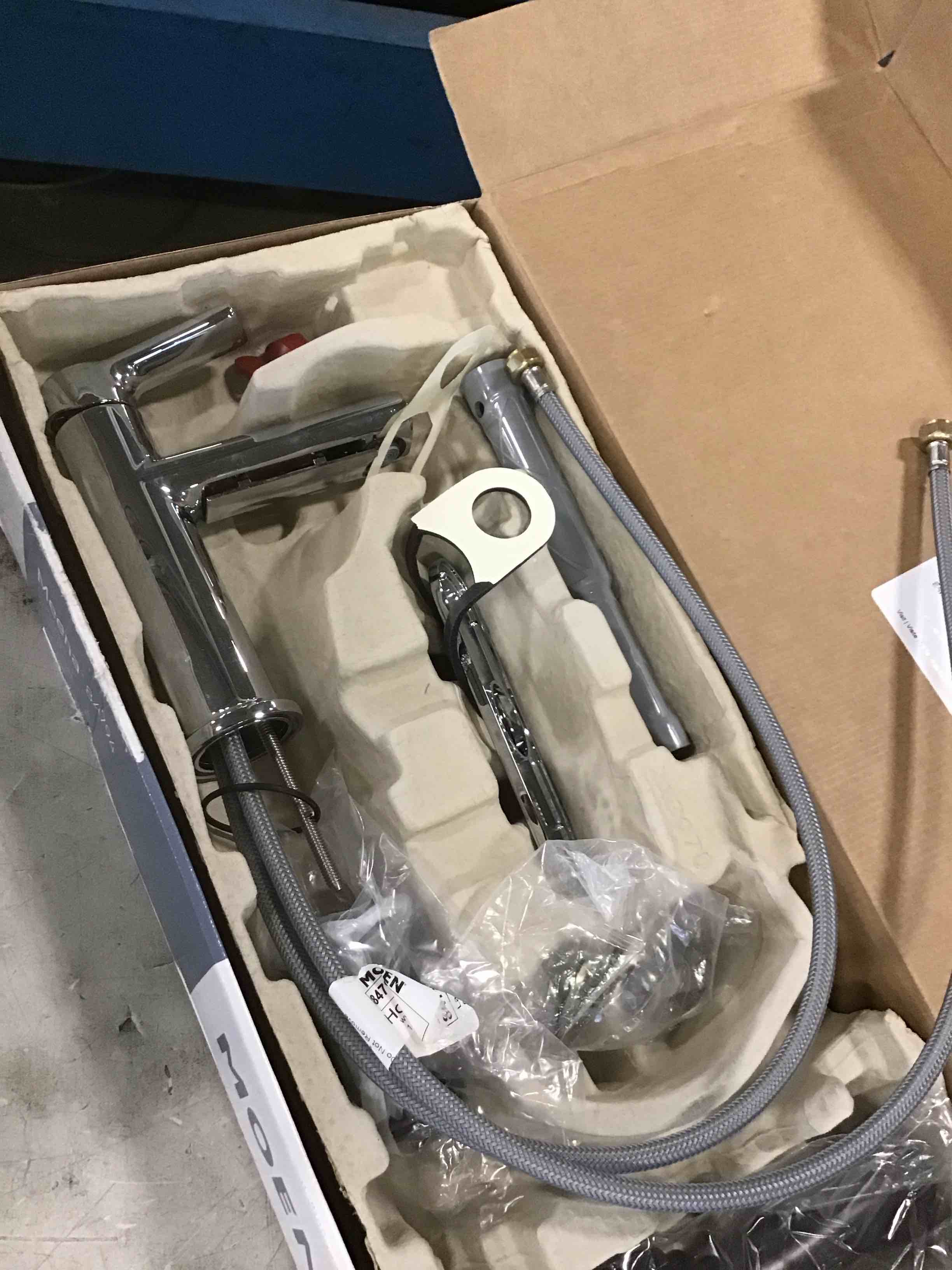 Moen 84794 Meena Chrome SingleHandle Lavatory Faucet, Versatile Finish