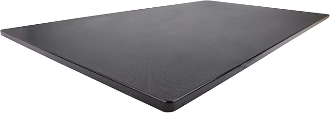 Thirteen Chefs Cutting Boards for Kitchen - 24 x 18 x .5" Black Color Coded Plastic Cutting Board with Non Slip Surface - Dishwasher Safe Chopping Board 24 x 18 x 0.5 Black