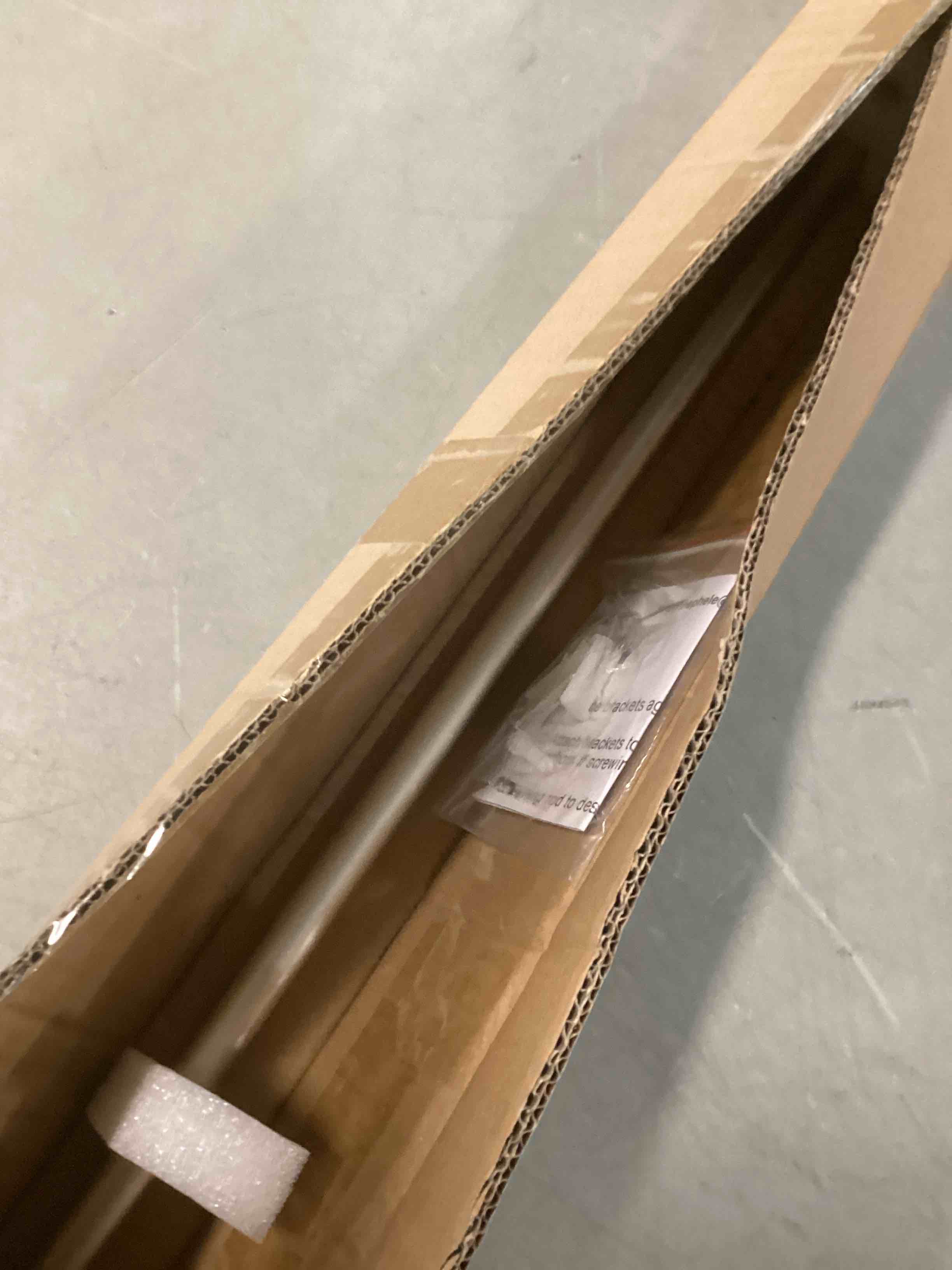 YunNephele Room Darkening Curtain Rods 2848 inch Champagne Silver,Wrap