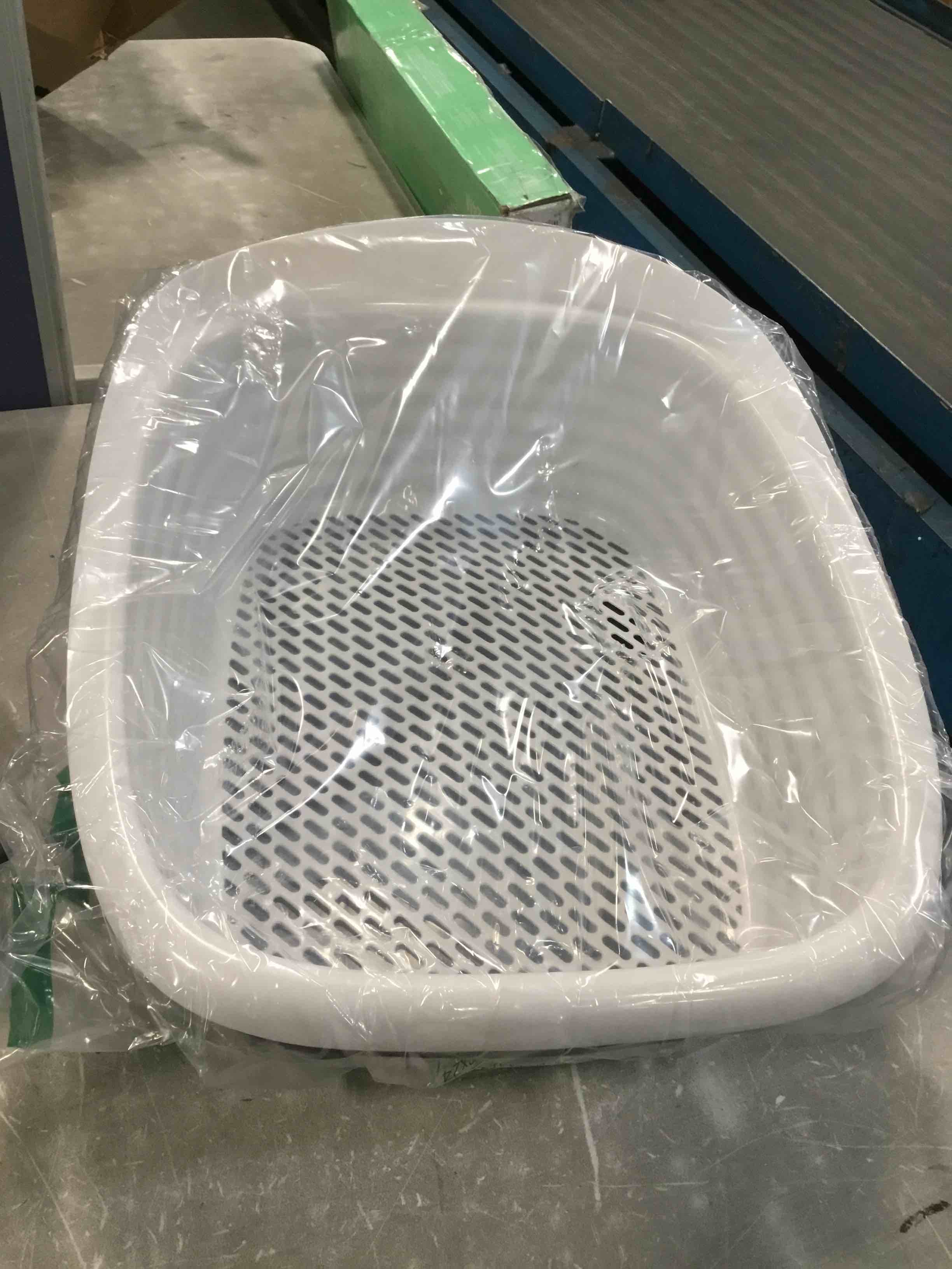 Arm & Hammer Light Gray Sifting Cat Litter Box Large 15.21 W x 18 L