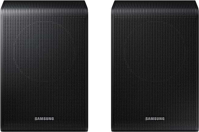 Pair SAMSUNG PS-SM10 Satelite Surround Speakers Left/Right Black