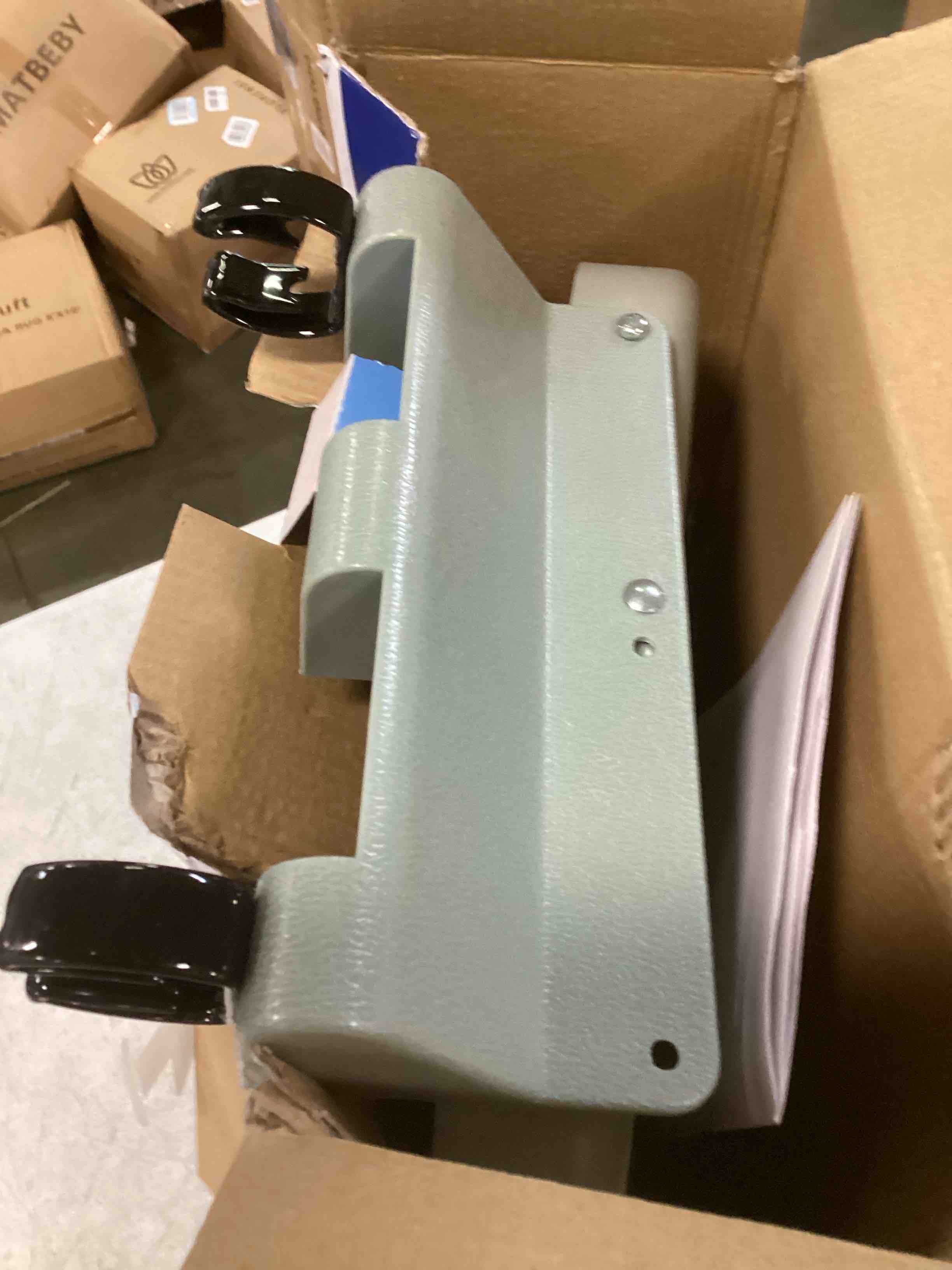 Medline Guardian Walker Flip Tray, Gray, 1 Count