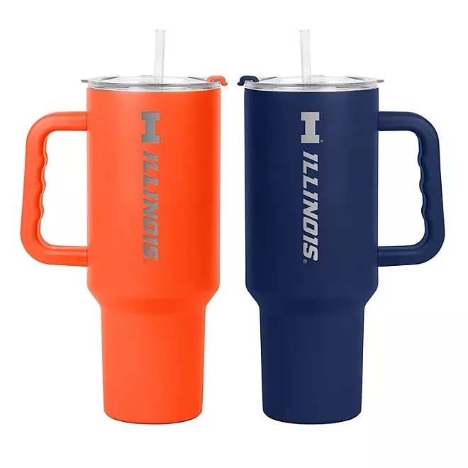 NCAA 40 oz. x 2 pk. Insulated Tumblers