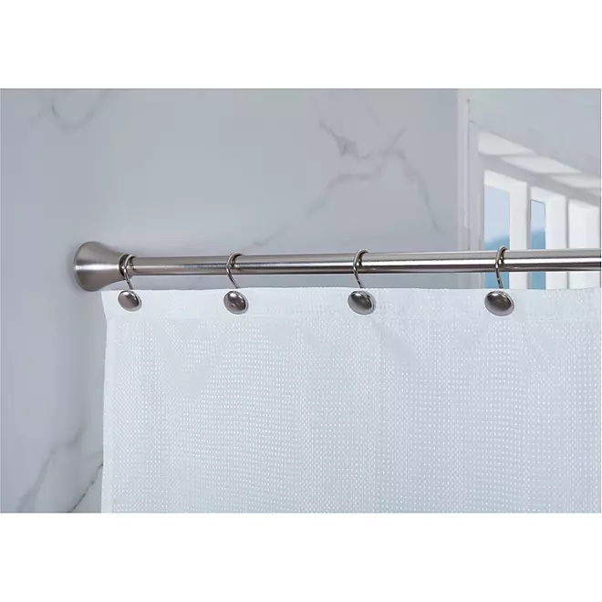 Lavender & Sage Shower Curtain Rod & 4-pack 