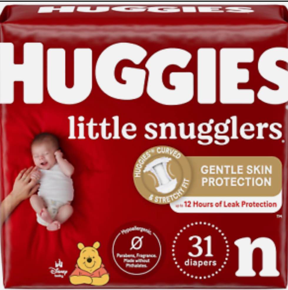 Newborn Diapers, Little Snugglers 