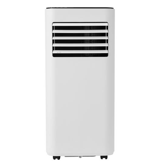 Serene Life Portable Air Conditioner - 8000 BTU Cooling Capacity (ASHRAE) Compact Home A/C Cooling Unit with Built-in Dehumidifier & Fan Modes, Includes Window Mount Kit (White)