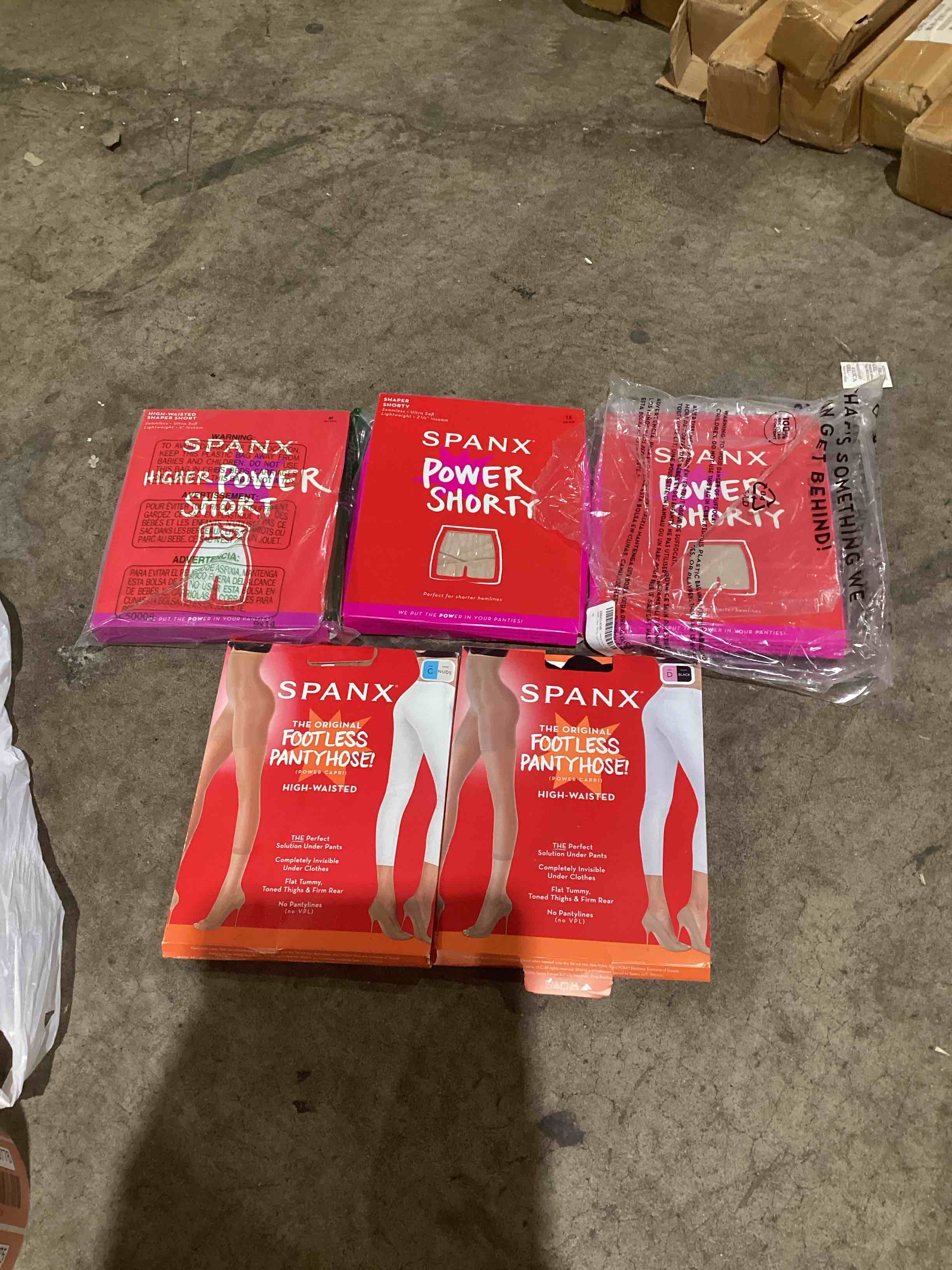 assorted spanx undergarments 