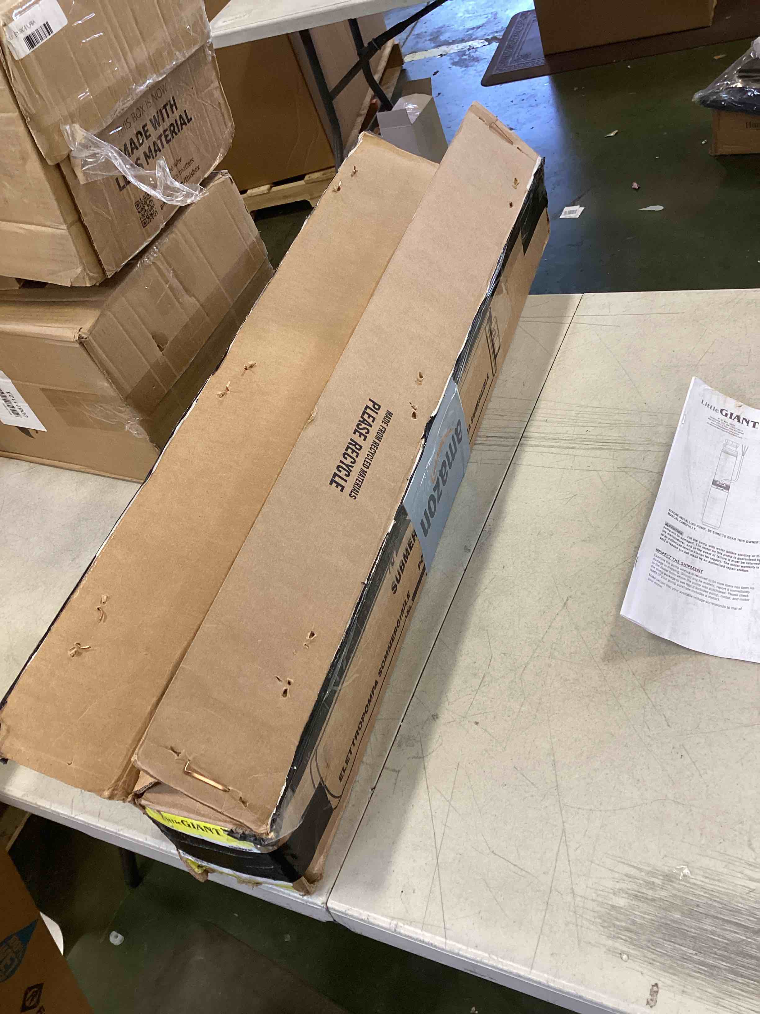 Condition photo showing Good Condition for little giant we20g05p4-21 115 volt, 1/2 hp, 1560 gph high head filtered effluent/aeration/commercial fountain pump, steel, 558223