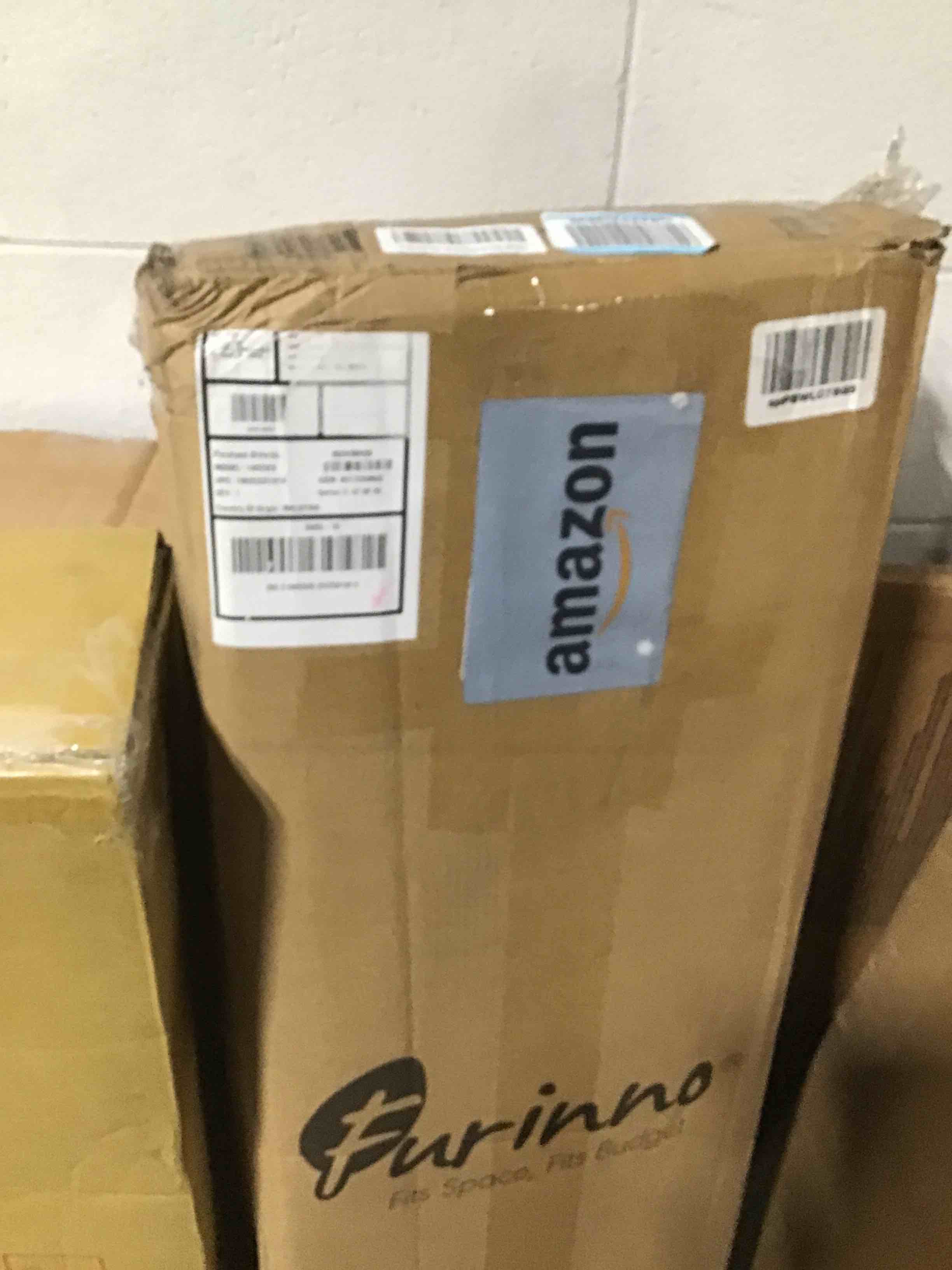 Furinno Econ TV Stand Entertainment Center, Espresso