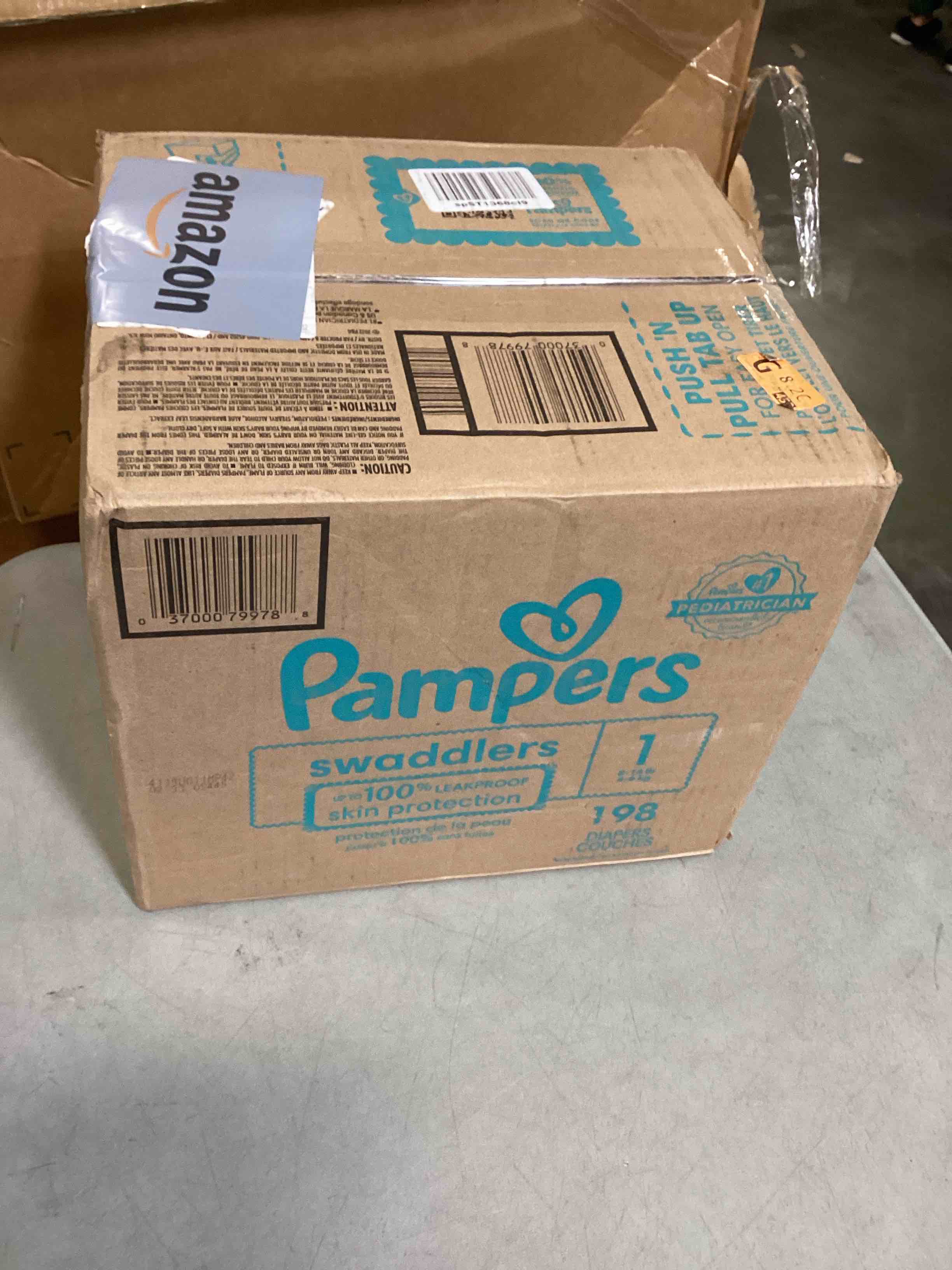 Pampers Swaddlers Diapers Size 1, 198 count Disposable Diapers