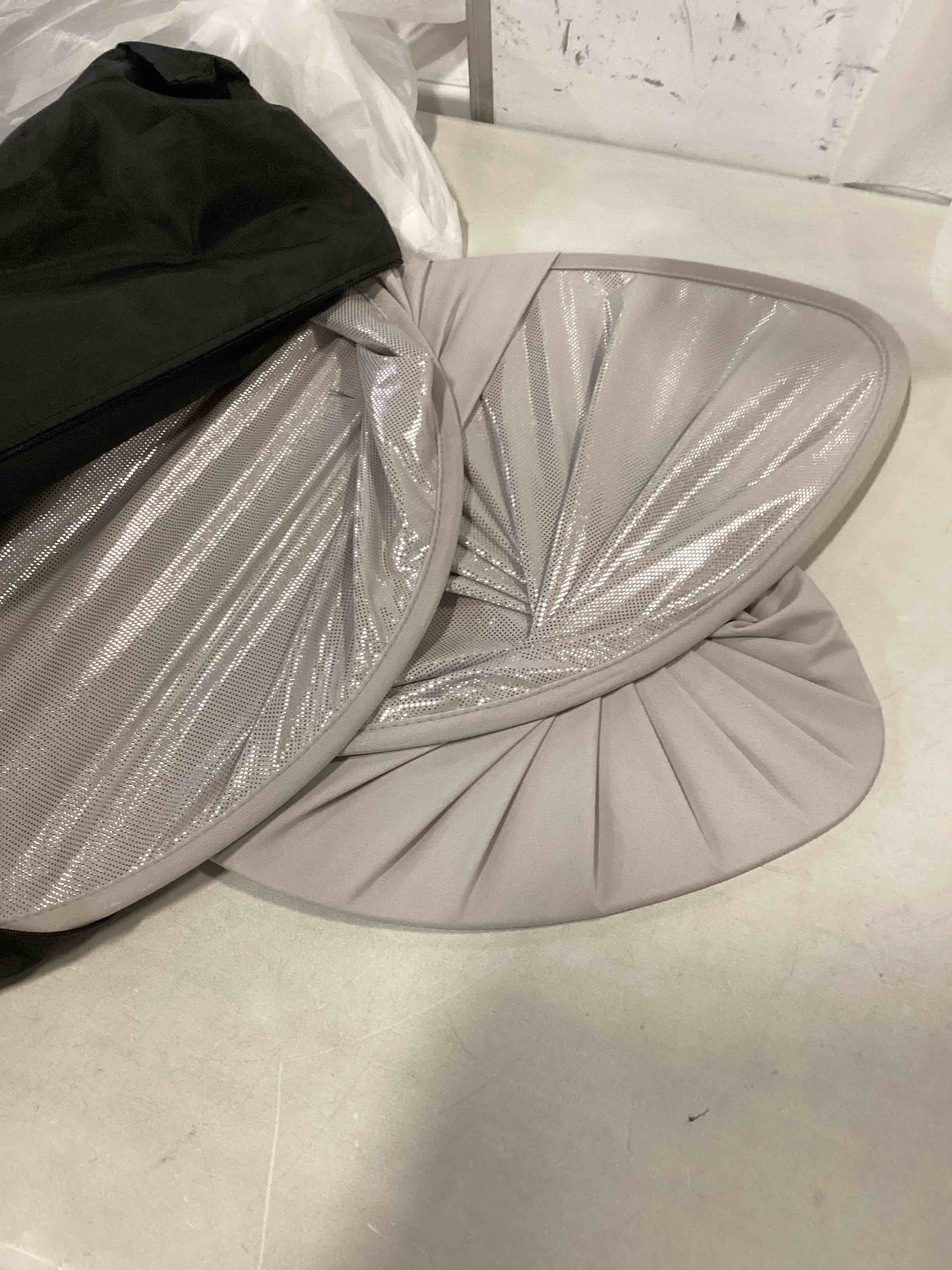 BASENOR Newest for 2016-2024 Tesla Model Y Model 3 Windshield Sunshade Folding Front Window Sun Shade Full Cover, Heat UV Protection Visor Accessories (Fit 2024 Model 3 Highland)