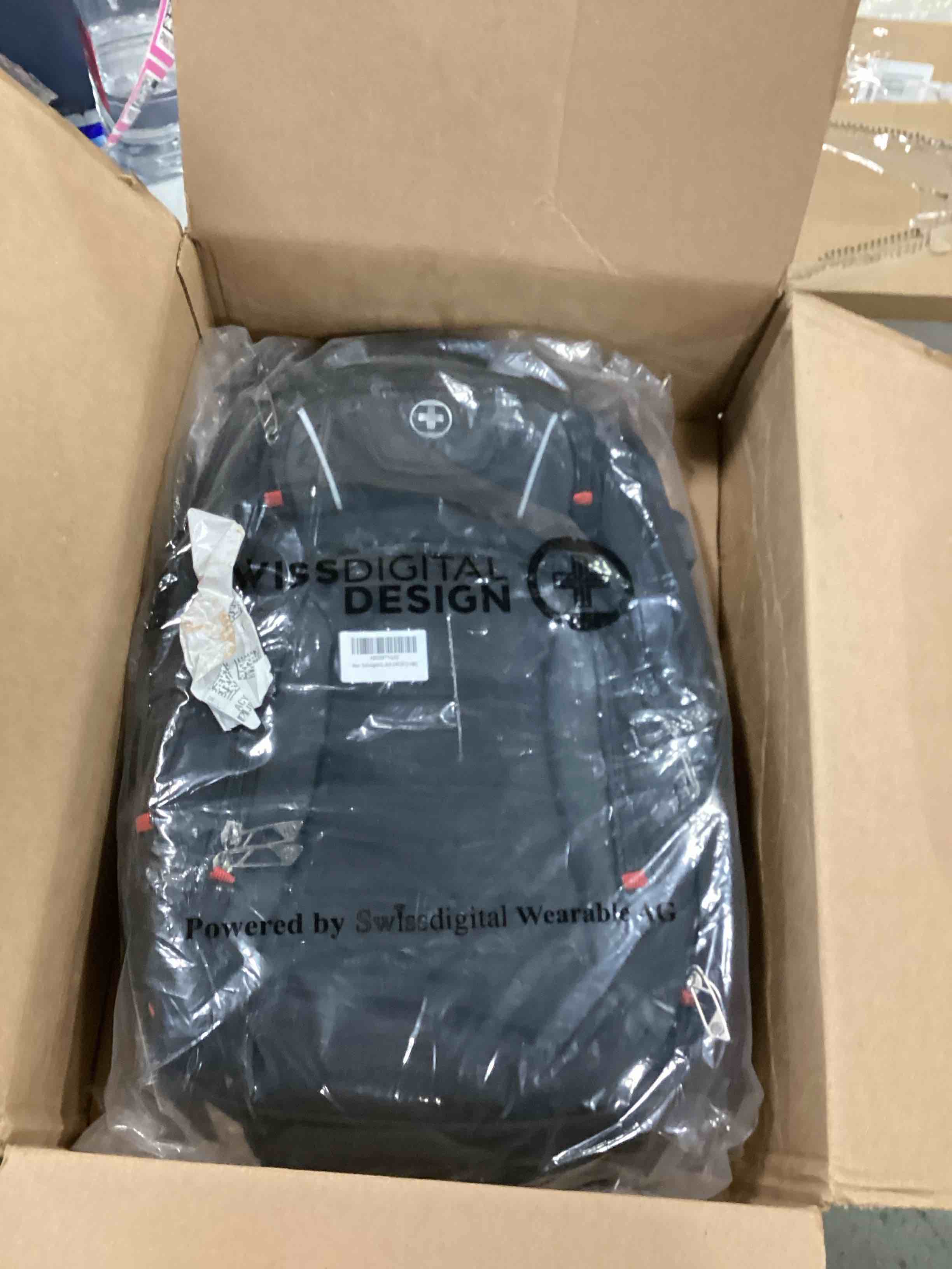 SwissDigital Circuit Men's Laptop Backpack for College and Business