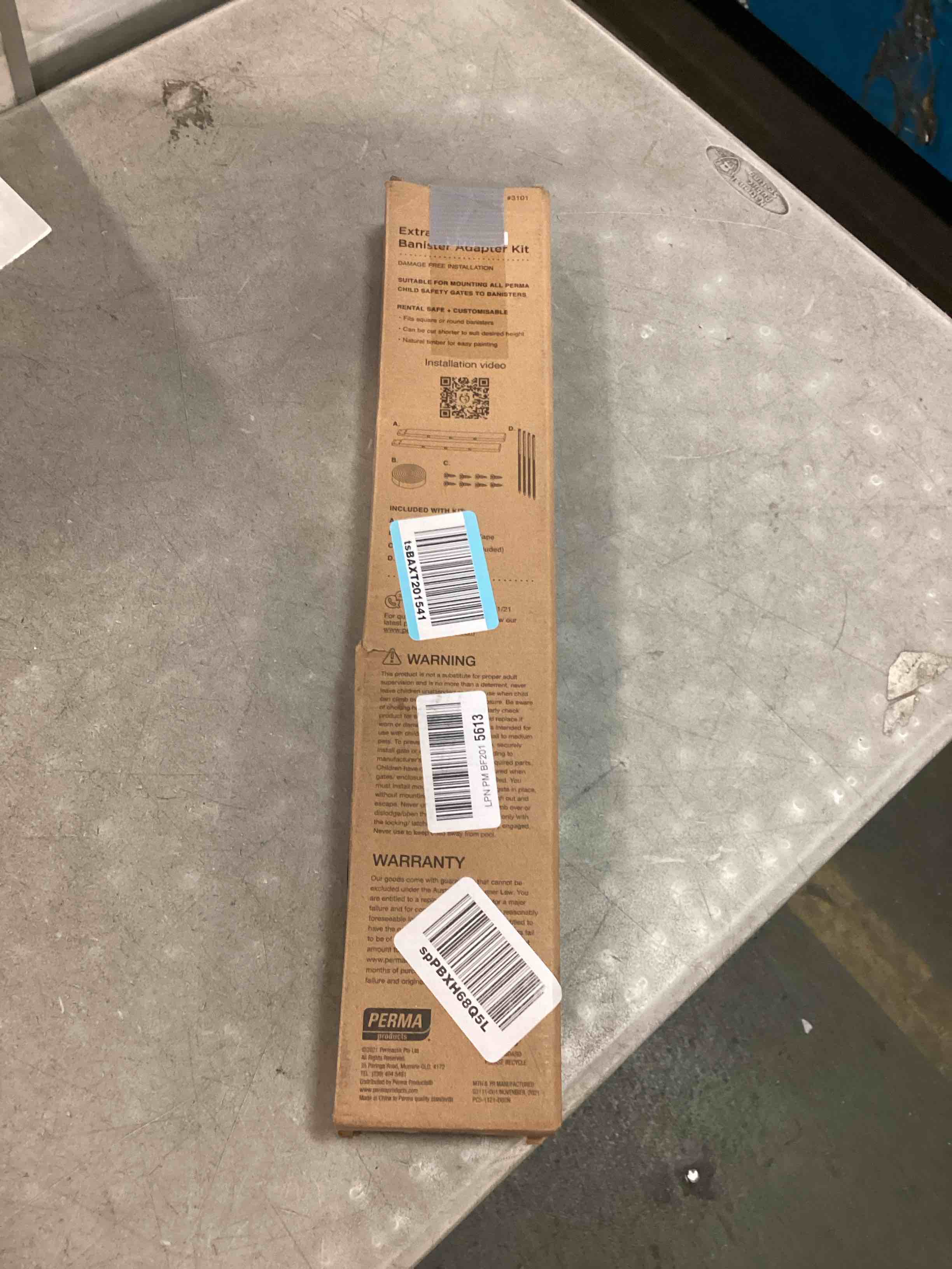 Perma Child Safety Extra Tall Universal Banister Adapter Kit for