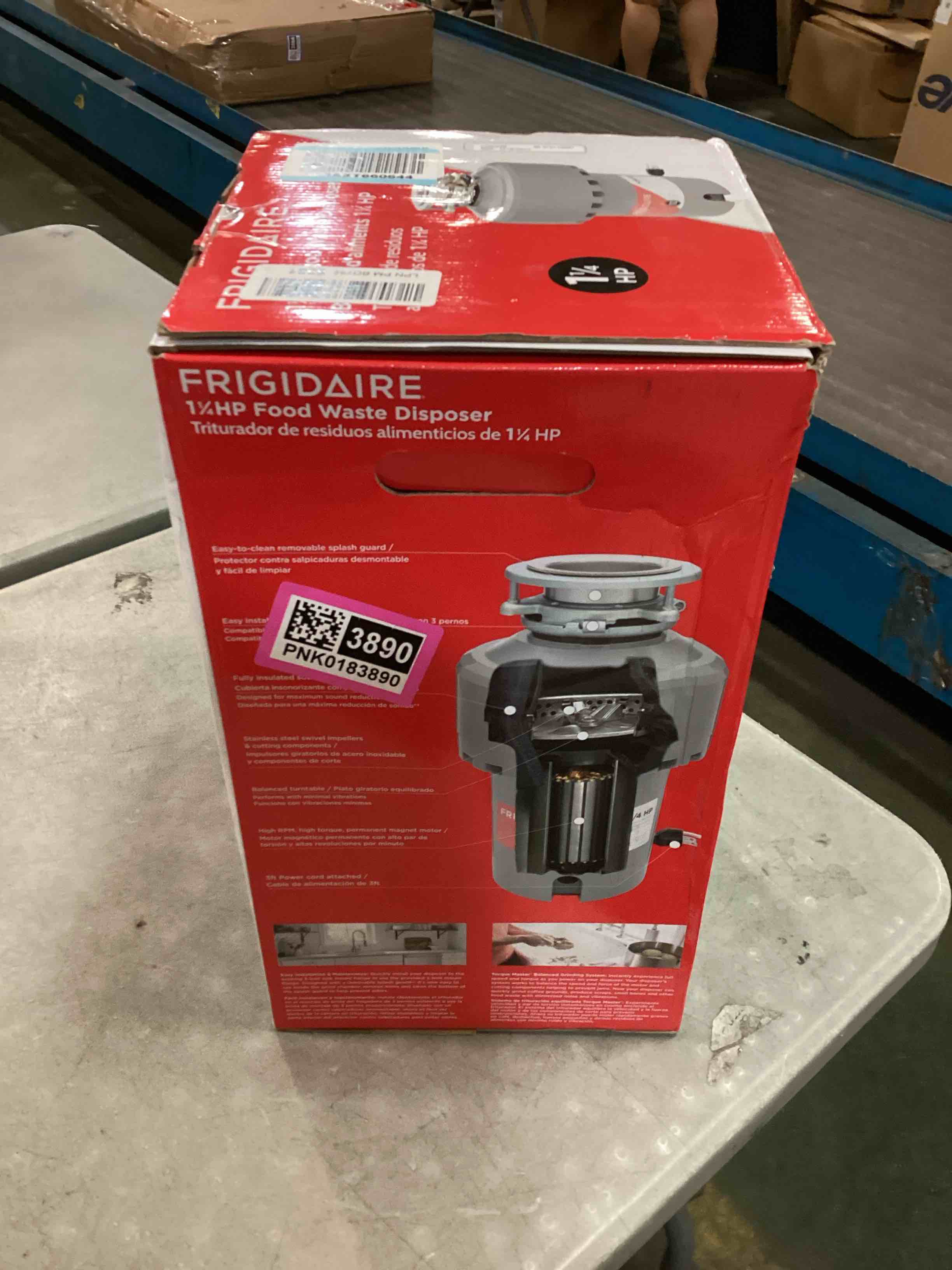 Frigidaire 1.25 HP Corded Garbage Disposal for Kitchen Sinks