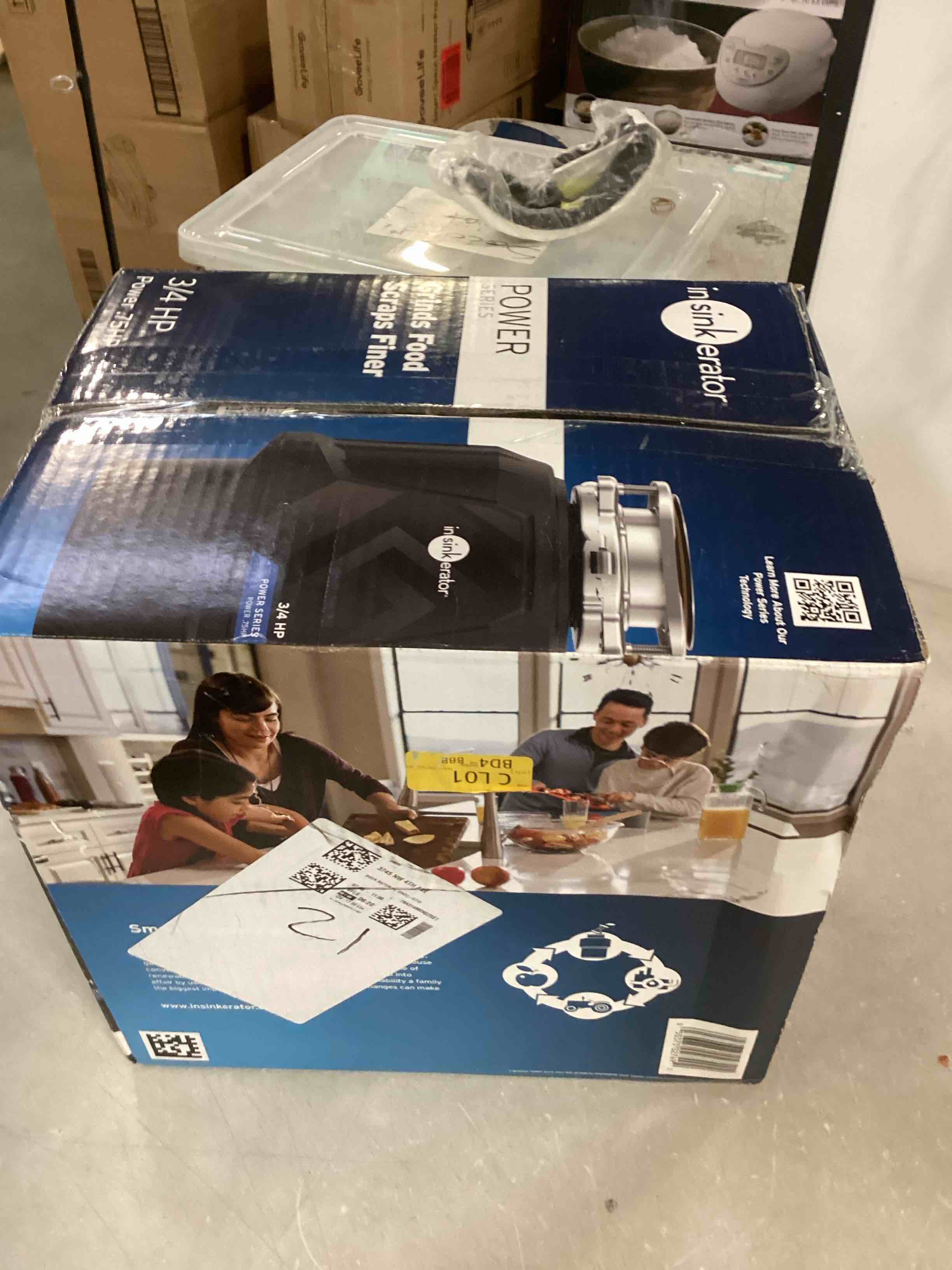 InSinkErator Power .75HP, 3/4 HP Garbage Disposal, Power Series EZ