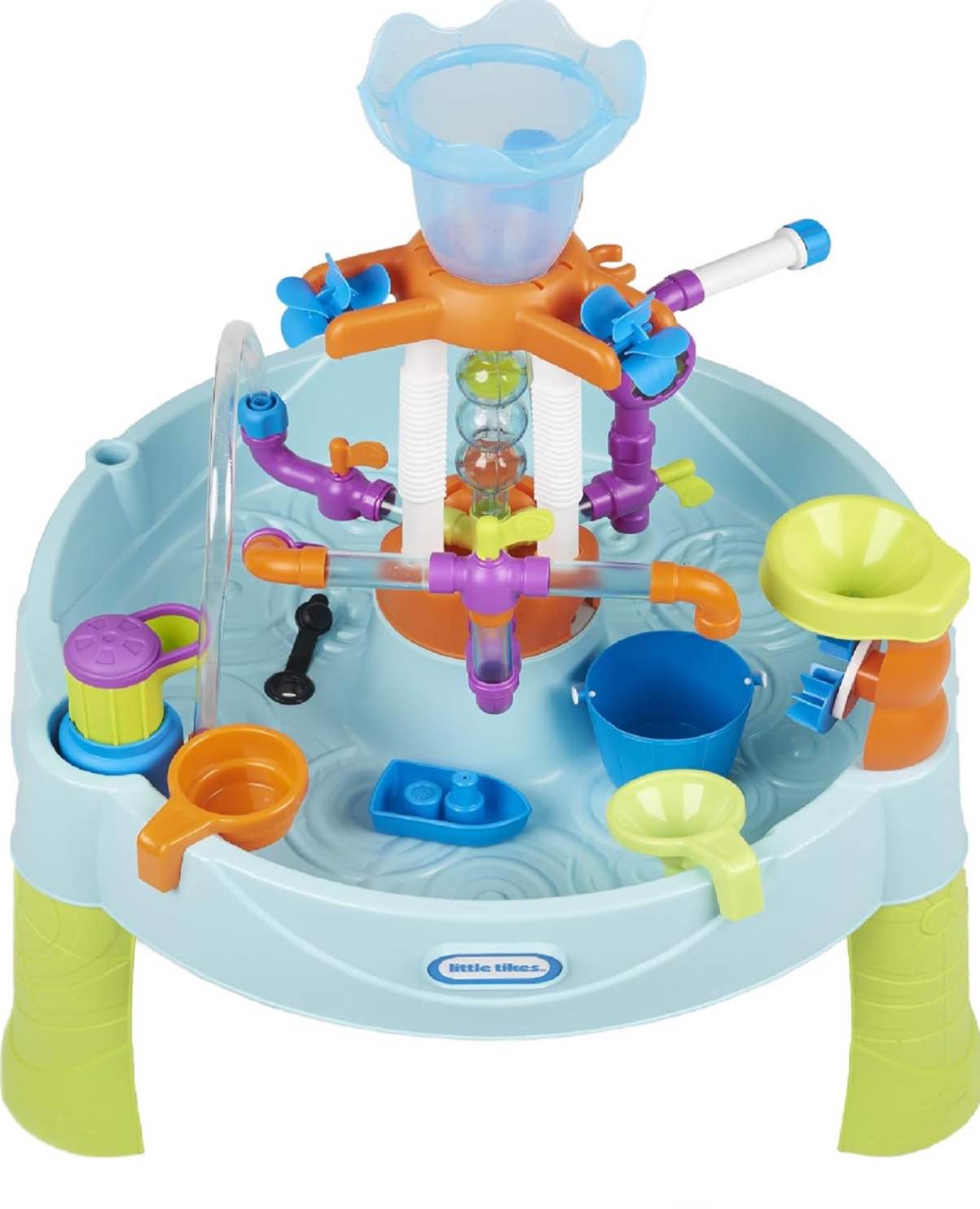 Little Tikes Flowin' Fun Water Table, 2 + years with 13 Interchangeable Pipes