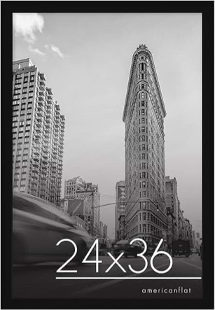 OAKWOOD FRAME BLACK - 24x36