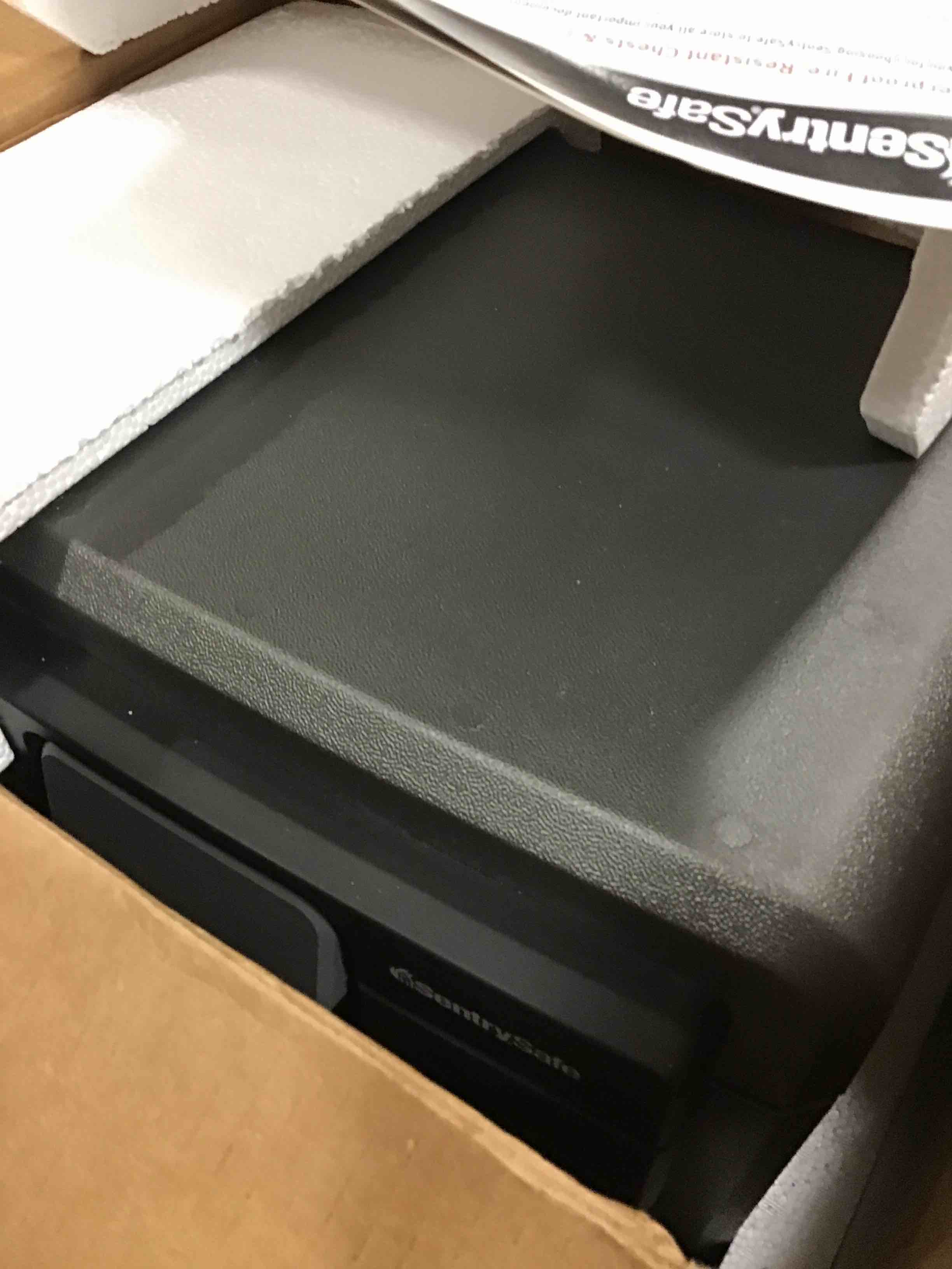 SentrySafe HD4100 Safe Box FireResistant and WaterResistant with Key Lock 0.65 cu. ft.