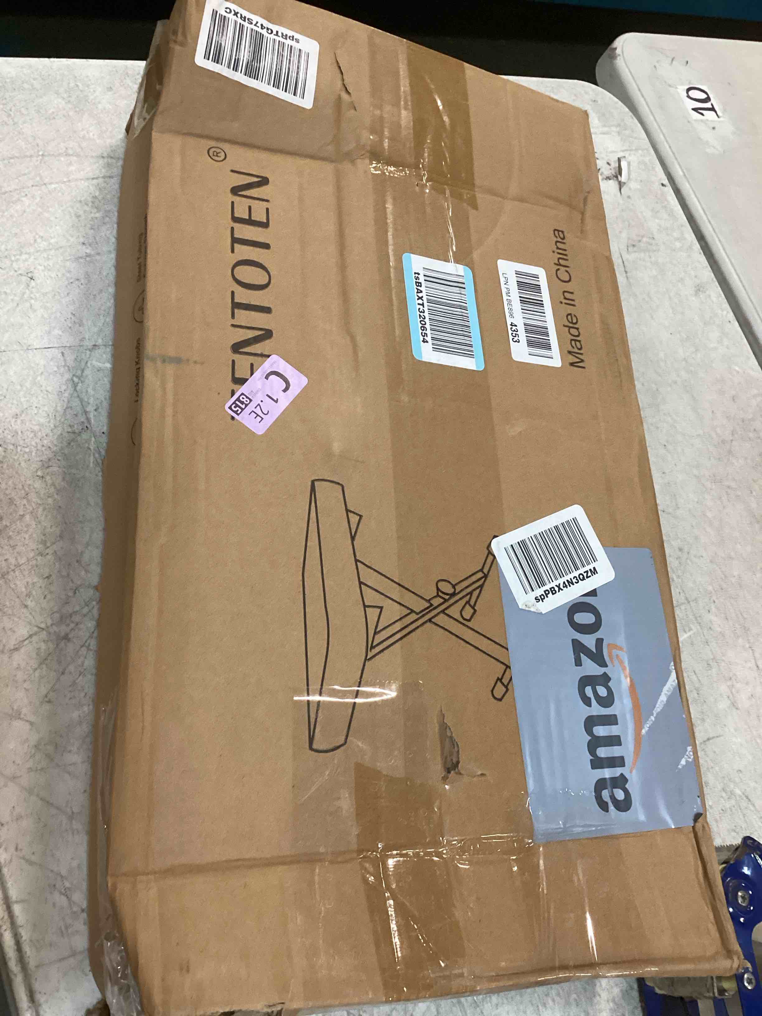 TENTOTEN Piano Bench Portable Piano Stool, Keyboard Bench Adjustable