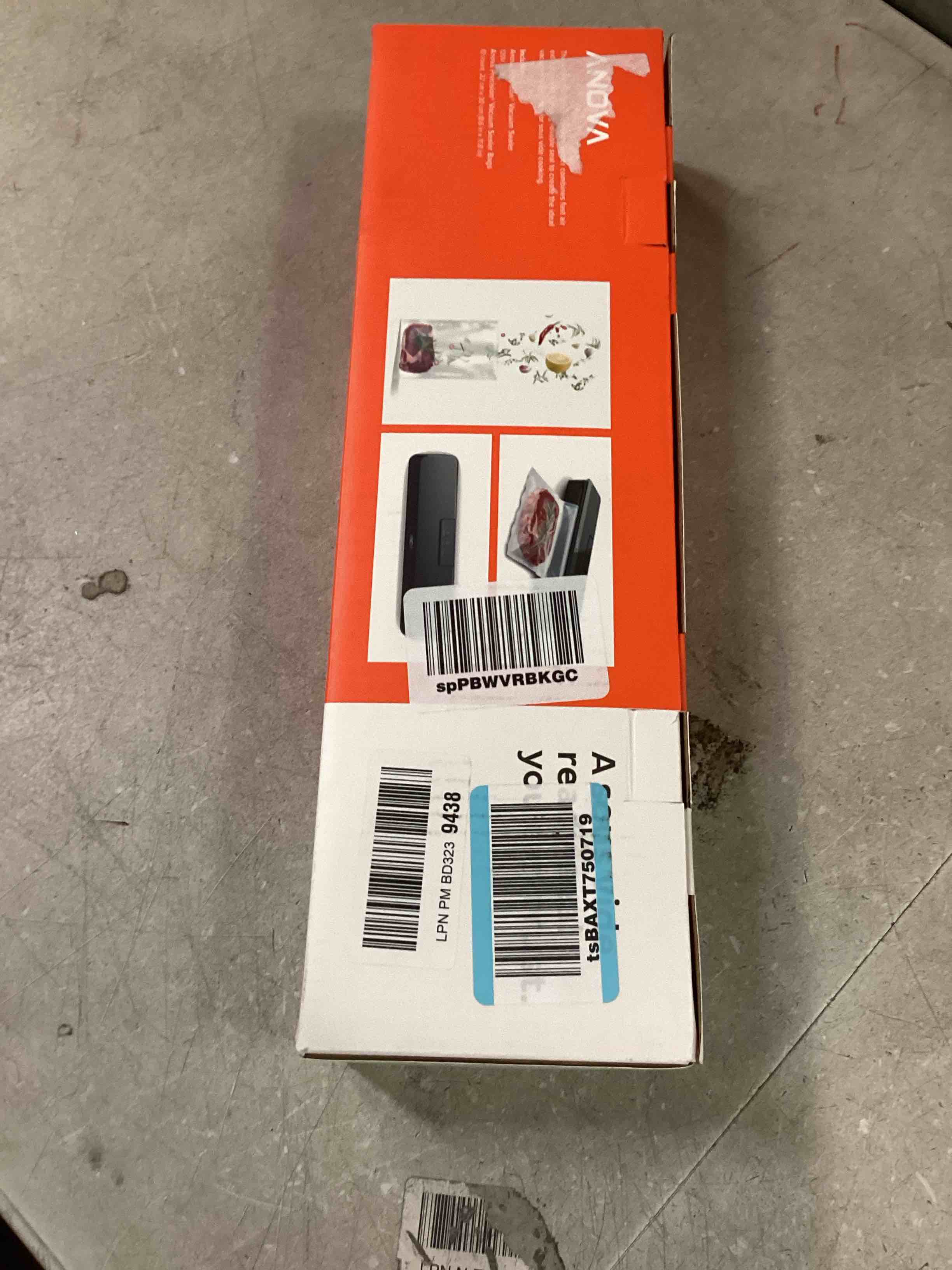 Anova Culinary ANVS01US00 Anova Precision Vacuum Sealer, Includes 10