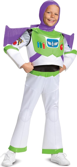 Disguise Buzz Deluxe, White, Small (4-6)