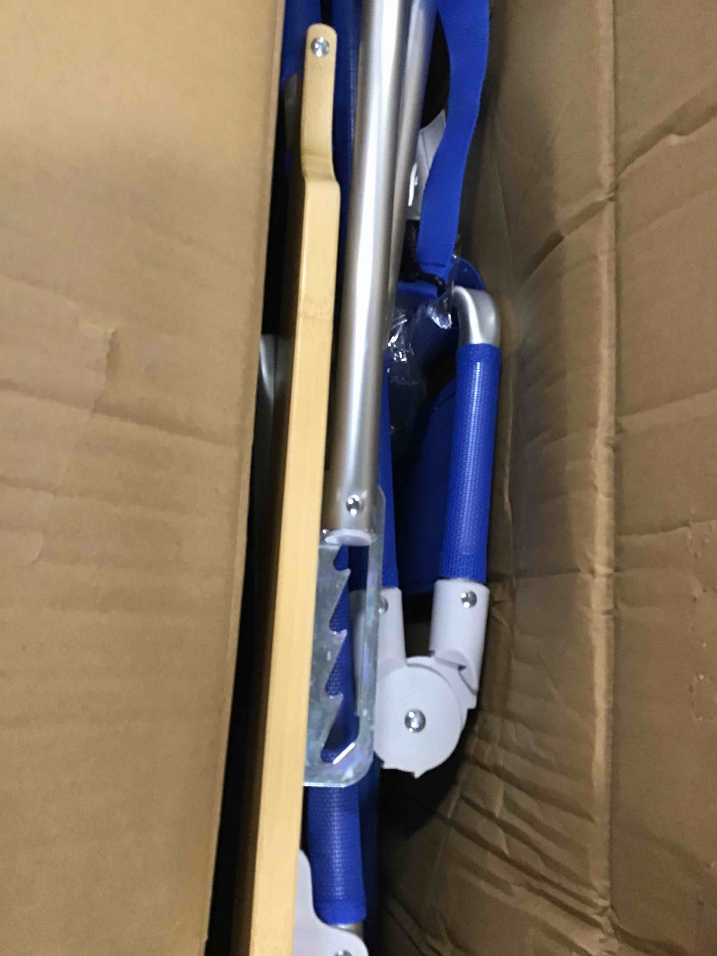 Ostrich 3N1 Lightweight Lawn Beach Reclining Lounge Chair with Footrest