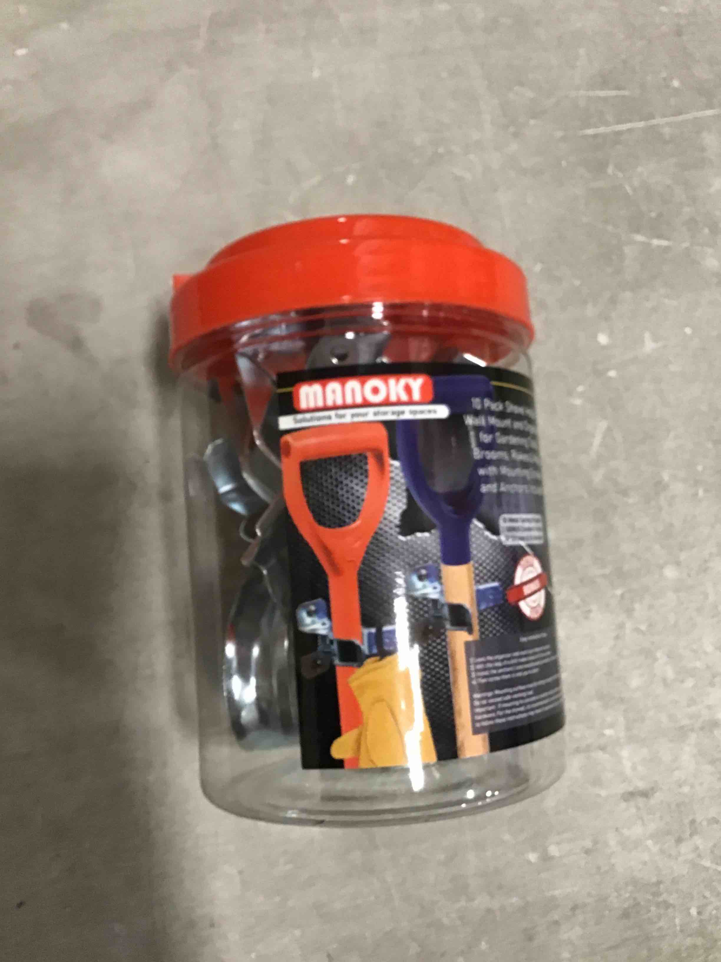 Broom Holder Wall Mount 12 Pack Tool Hangers Garage Wall Hanging