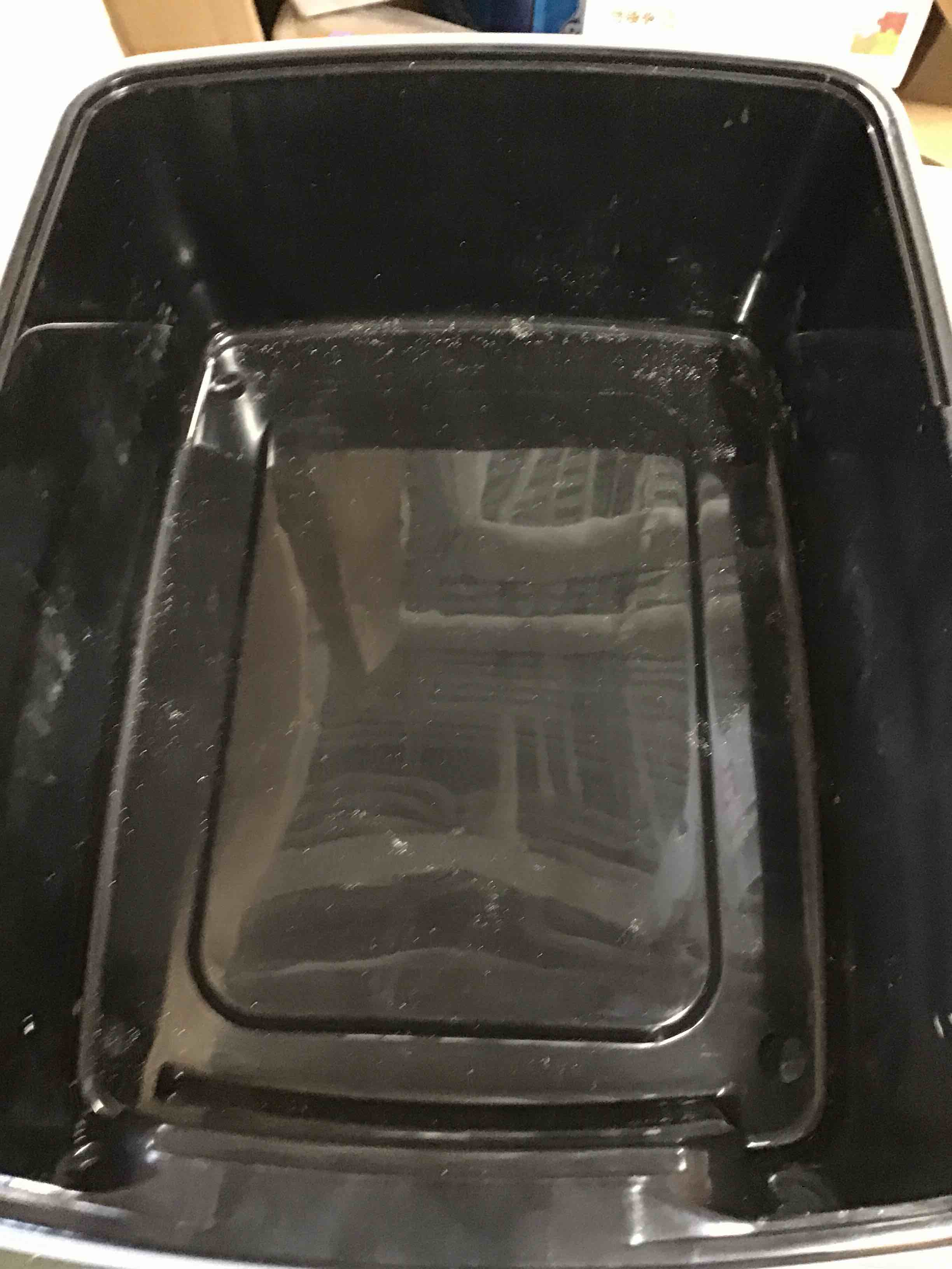 IRIS USA Open Top Cat Litter Tray with Scoop and Scatter Shield, Sturdy