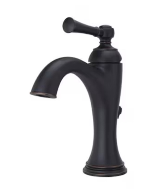 Tisbury Single Hole Bathroom Faucet with Drain Assembly