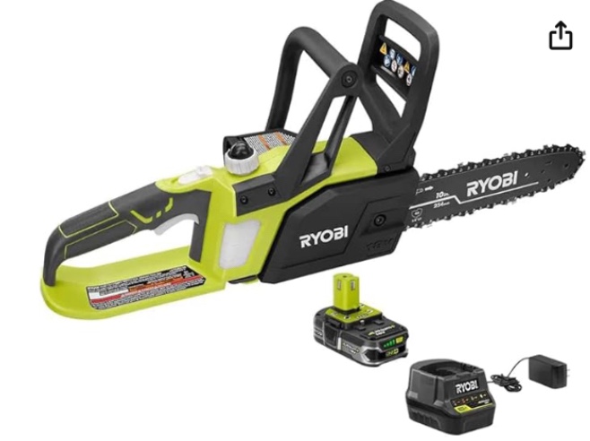 CHAIN SAW WITHOUT ONE+ HP DE18V HP 10"