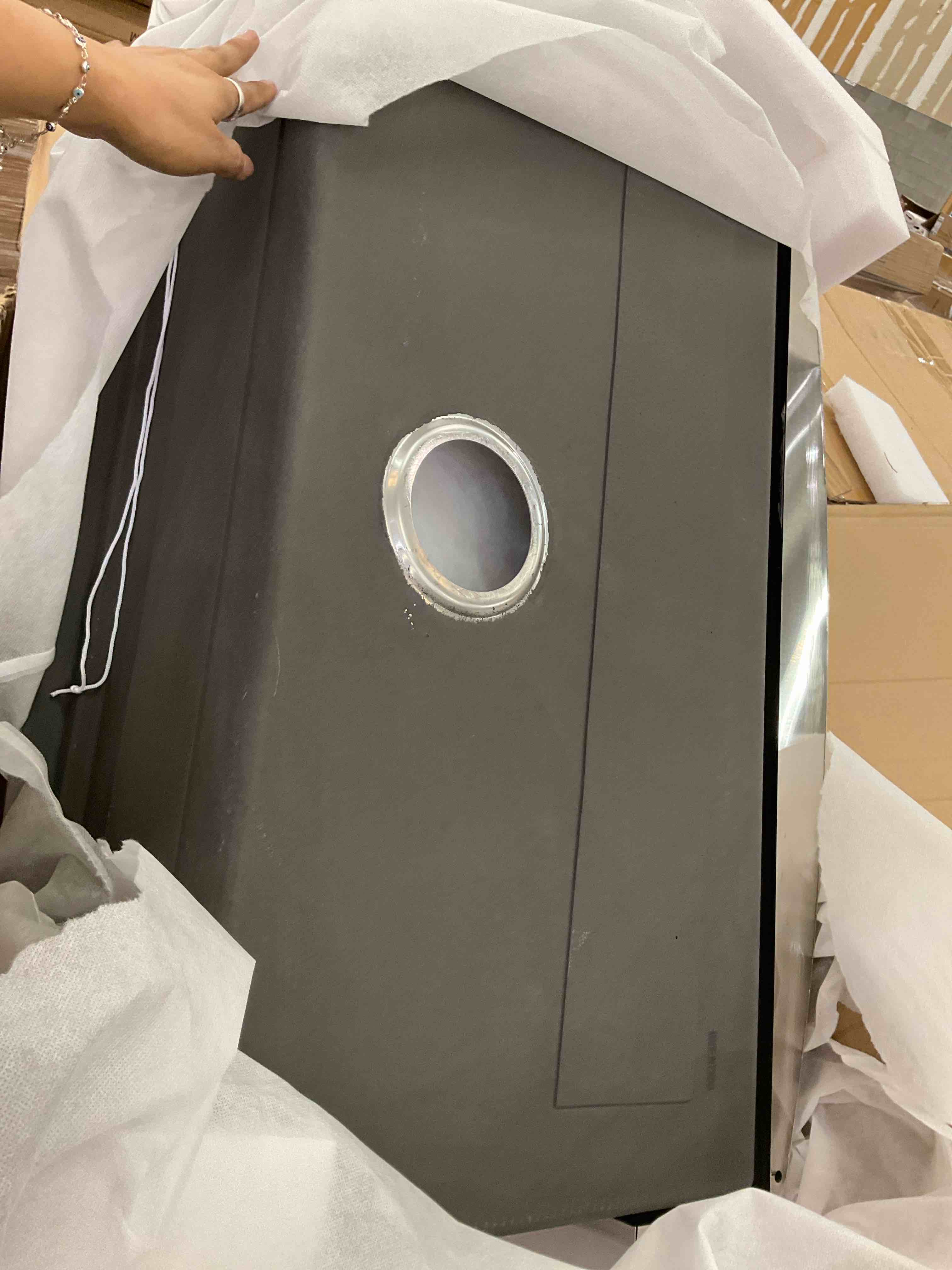 handmade stainless steel sink 1 pcs