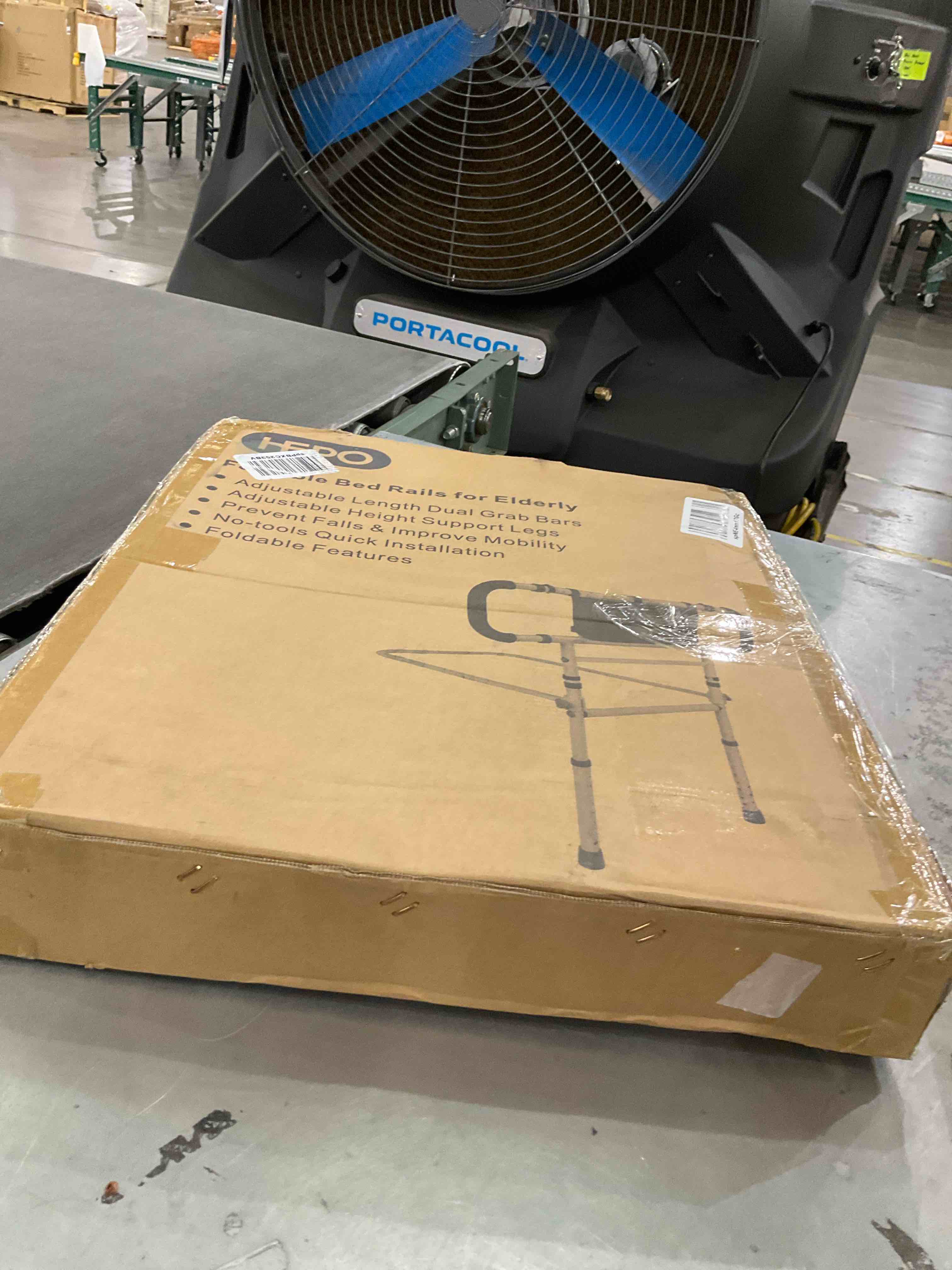 HEPO Bed Rails for Elderly Adults with Adjustable Heights & Extendable