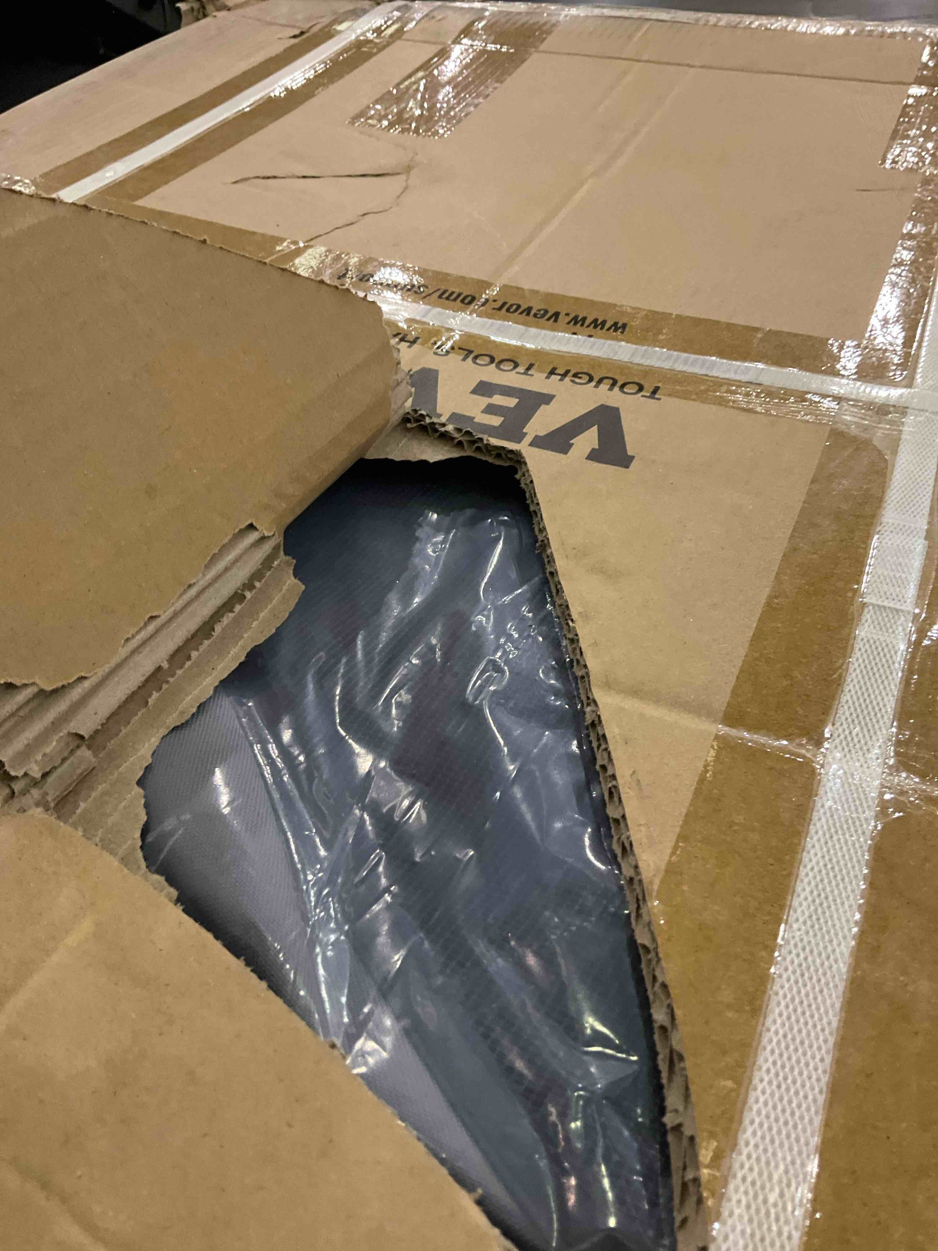 VEVOR Extra Large Dog Stroller for Dogs Up to 160lbs, 4 Wheel Handle