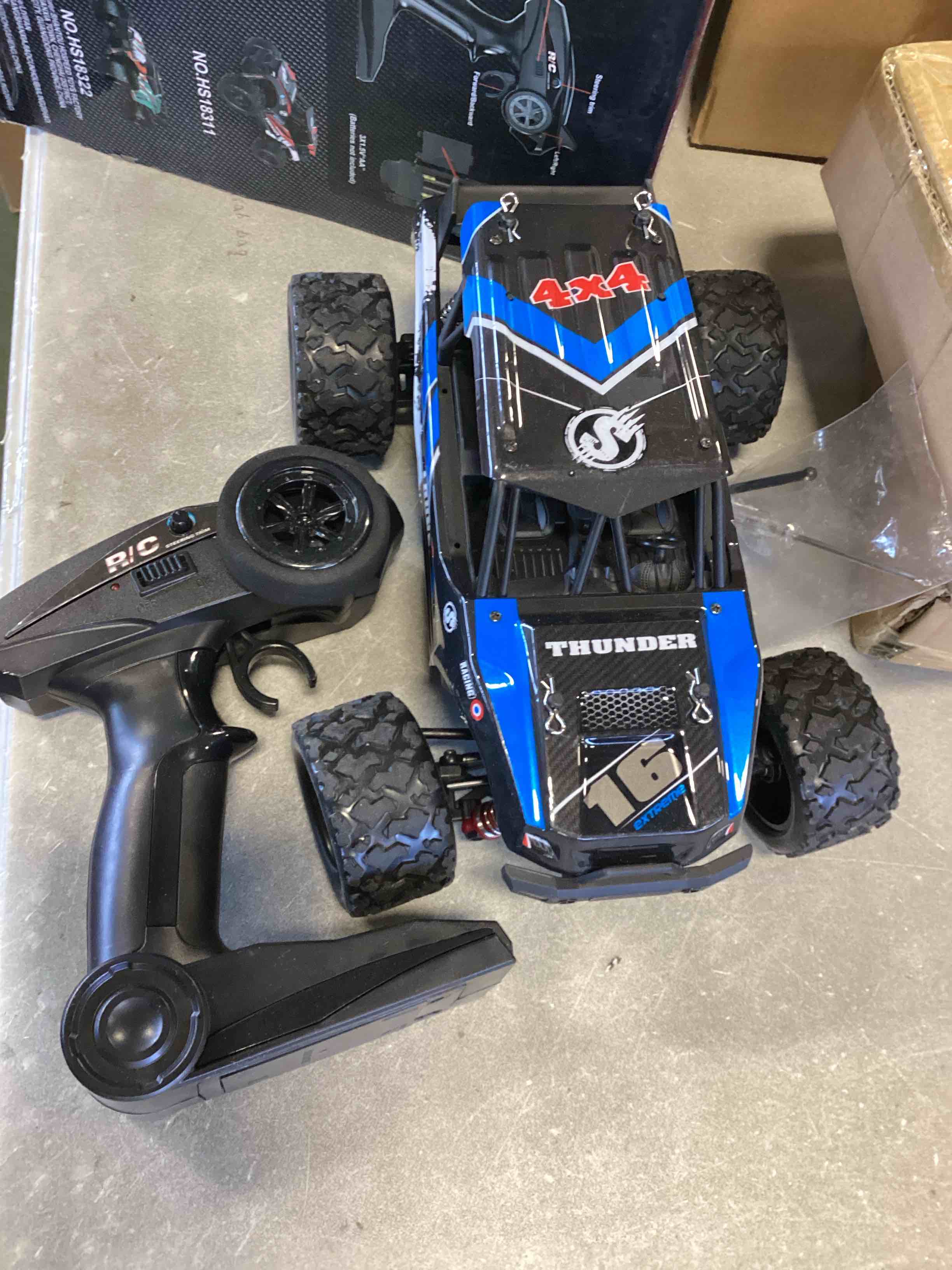 YEZI High Speed Remote Control Car for Kids Adults, 4WD OffRoad