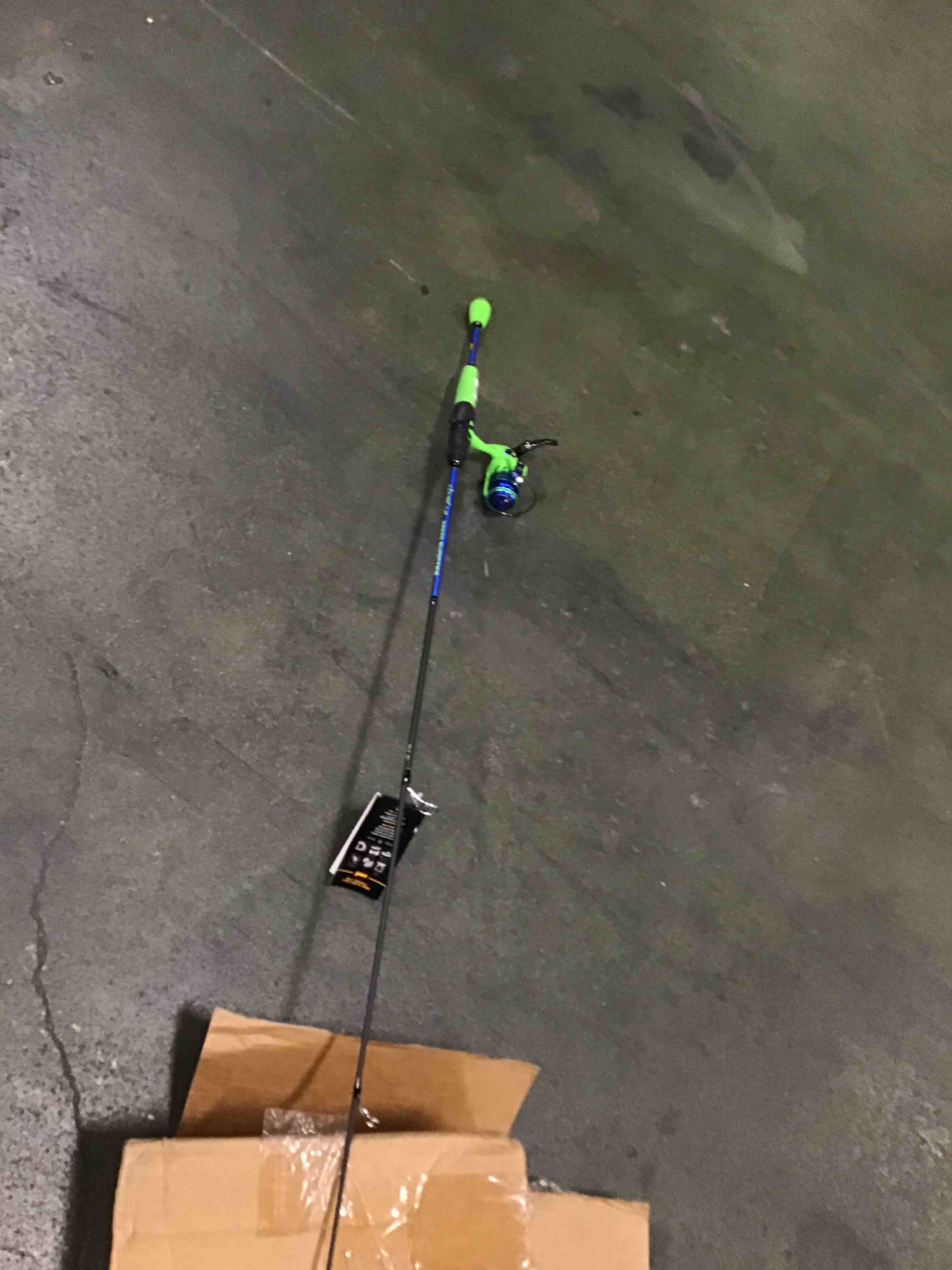 Lew's Wally Marshall Speed Shooter 100 6' Med Light Spinning Combo IM6