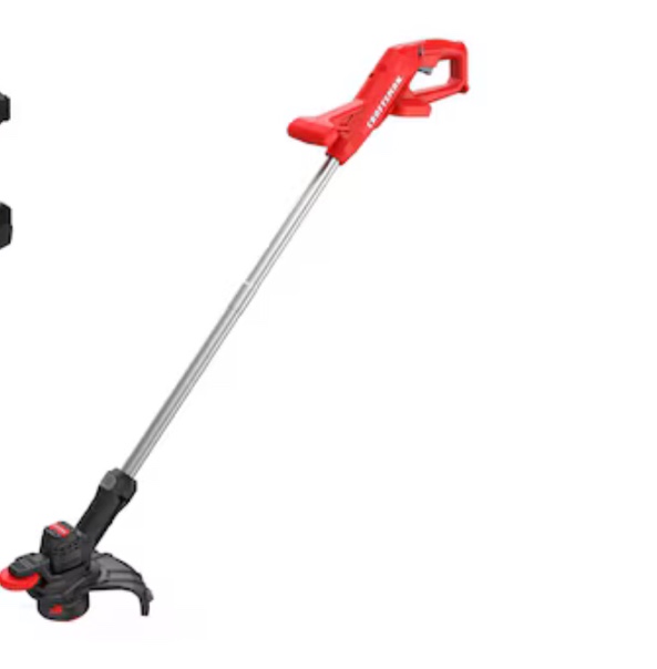 CRAFTSMAN V20 20-Volt Max 10-in Straight Cordless String Trimmer with Edger Capable (Battery Included)