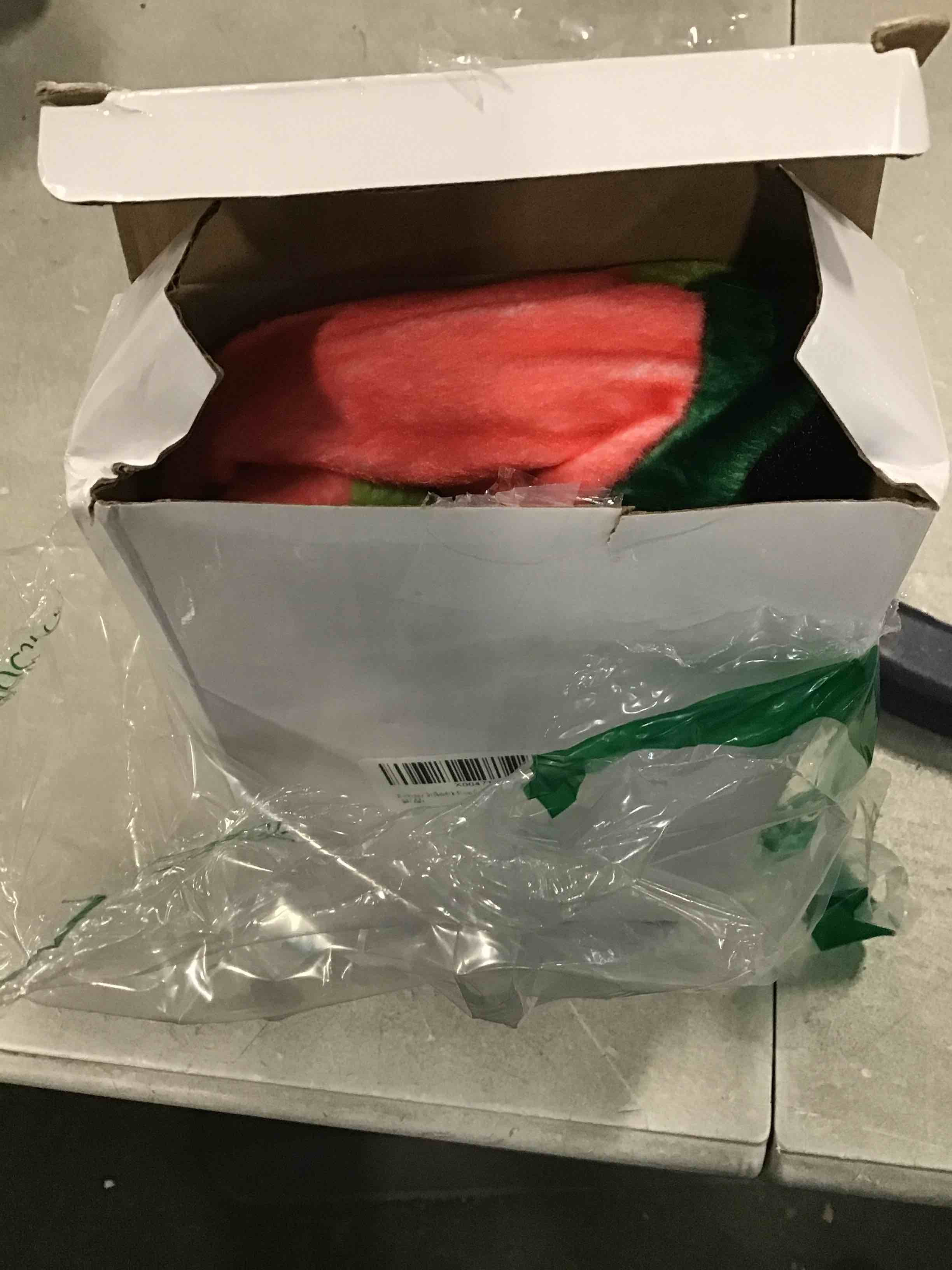 Condition photo showing Good Condition for katoggy inflatable dog cone collar for dogs after surgery, soft adjustable blow up donut dog e-collar for small medium large dog and cats large (neck: 15"-18") watermelon