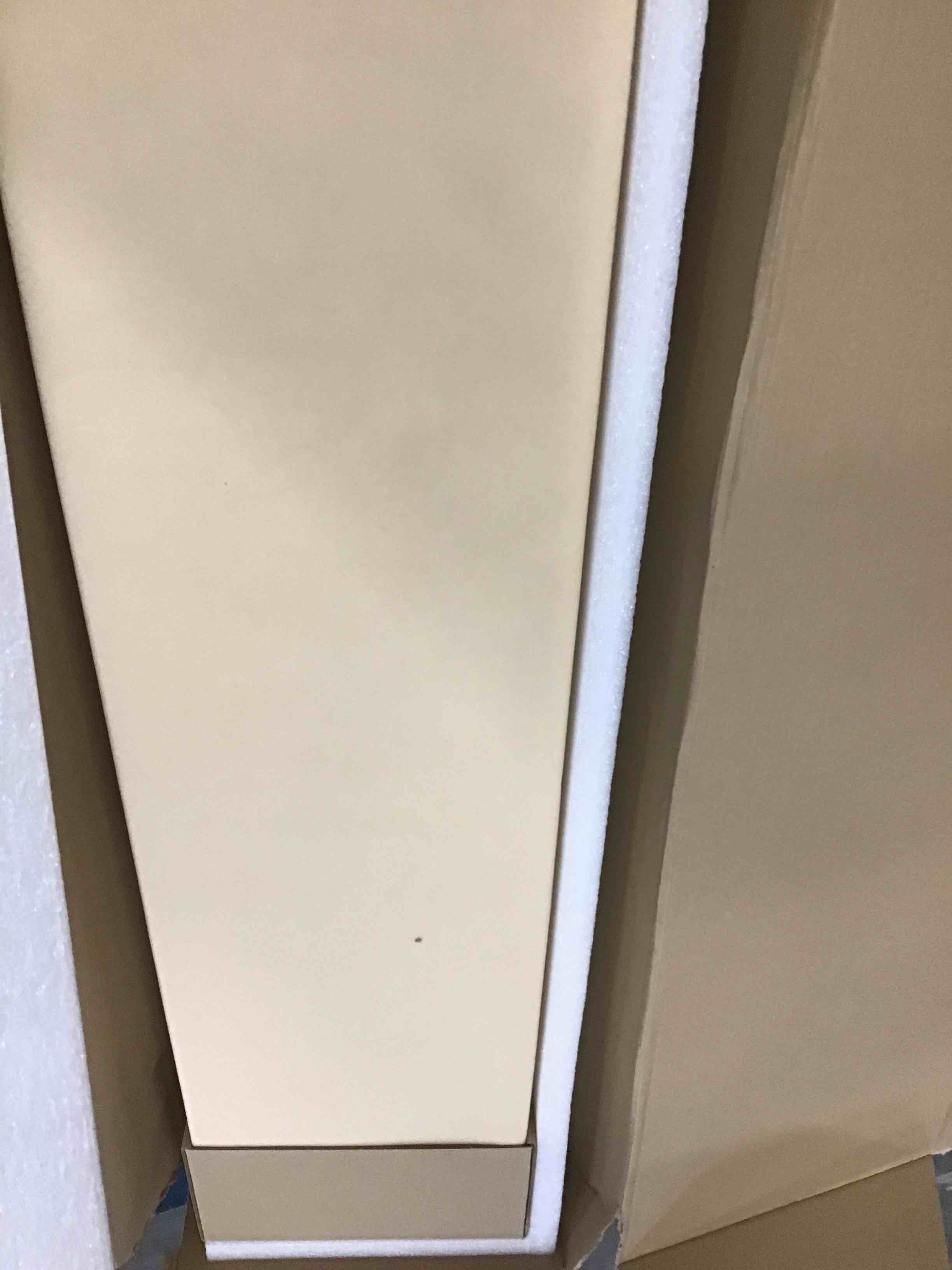 Condition photo showing Good Condition for Habudda Floating Shelves, Wood Wall Shelf, Natural Wooden Home Decor for Bathroom Kitchen Bedroom, Hanging Mounted Invisible Bracket, Extra Long 35.5 Inch, Set of 2