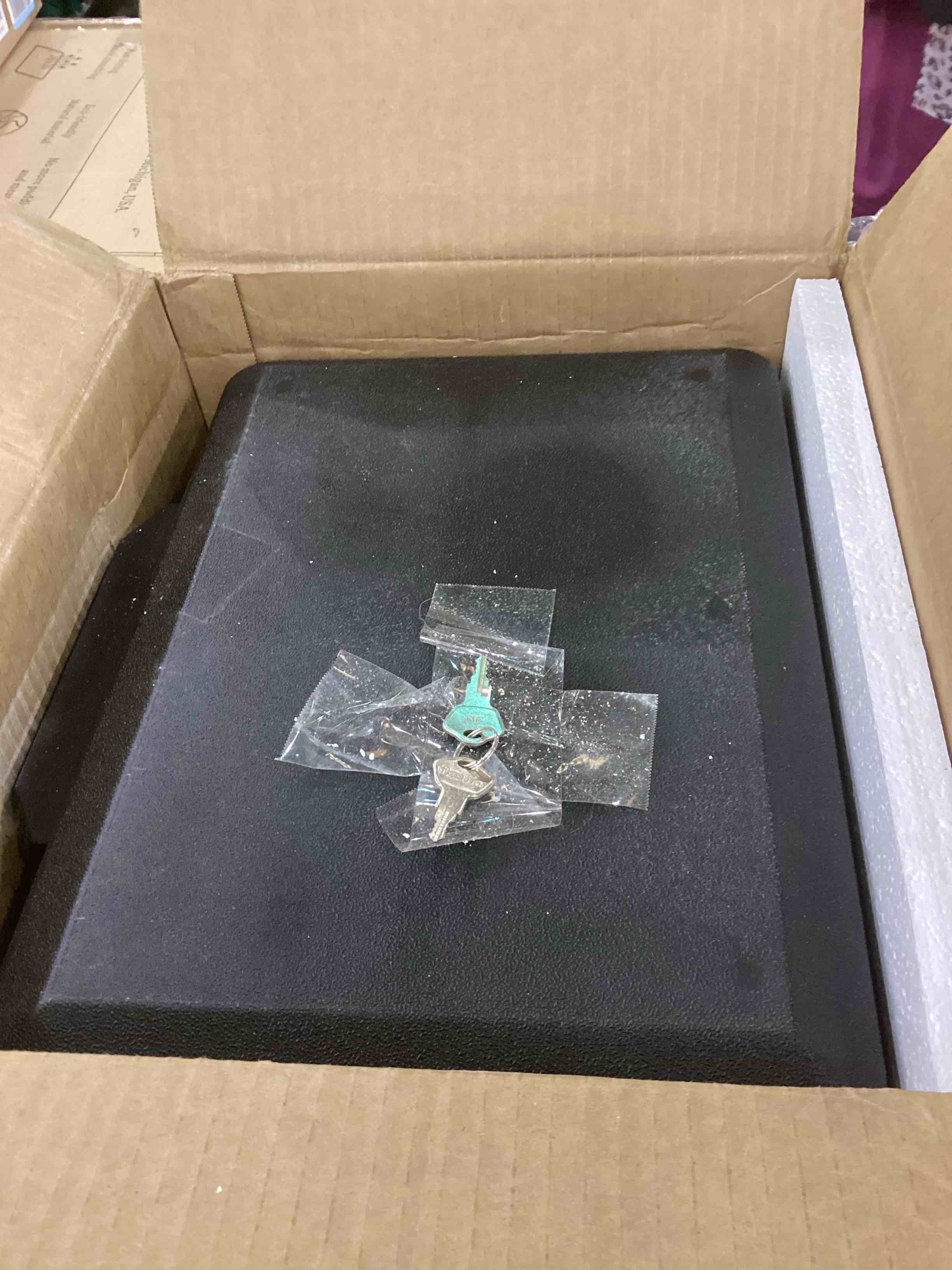 SentrySafe 1170 FireResistant Box Safe with Key Lock 0.61 Cu. ft.