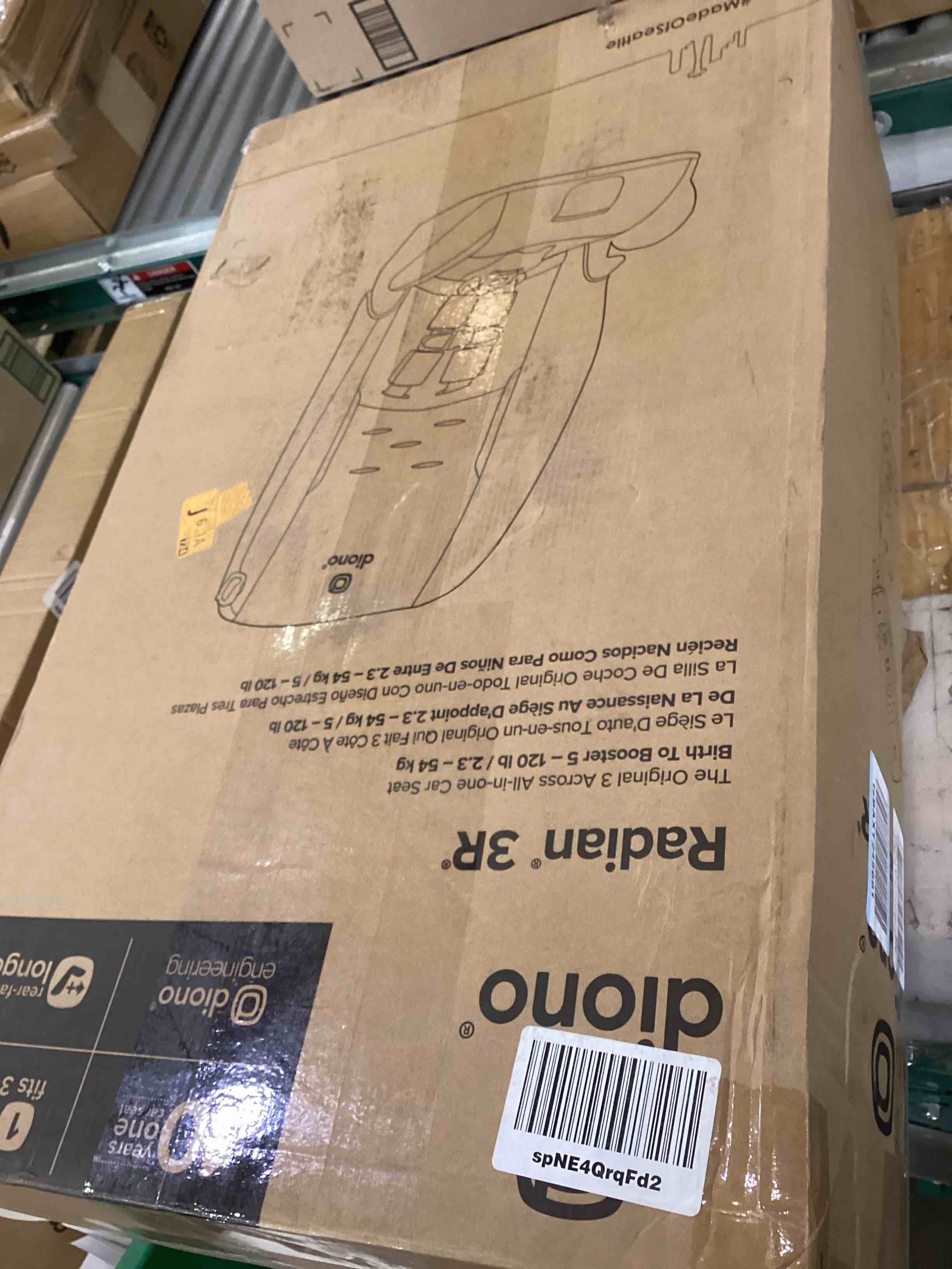 Diono Radian 3R, 3in1 Convertible Car Seat, Rear Facing & Forward