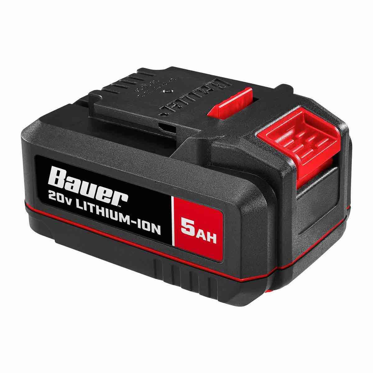 20V 5 Ah High-Capacity Lithium-lon Bauer hypermax