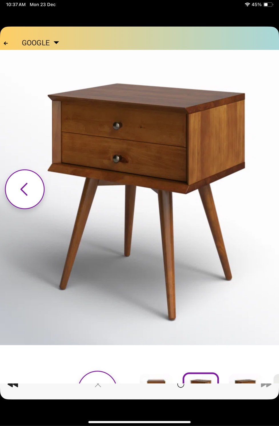 Grady 2 Drawer Nightstand