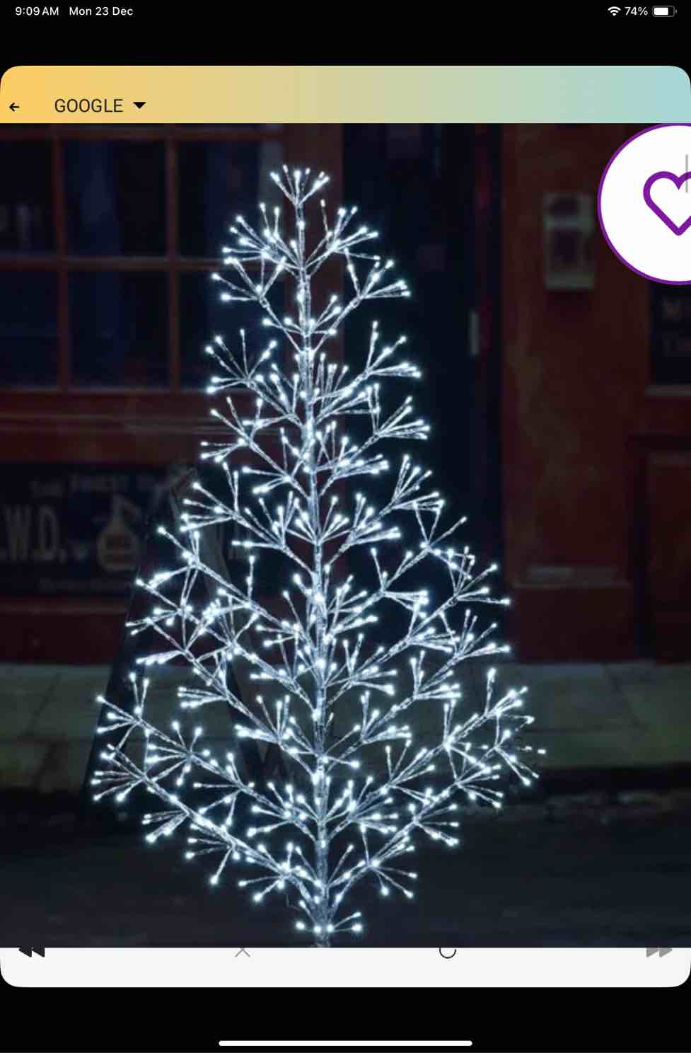 Silver Fir Artificial Christmas Tree with 144-Light Lighted Trees & Branches