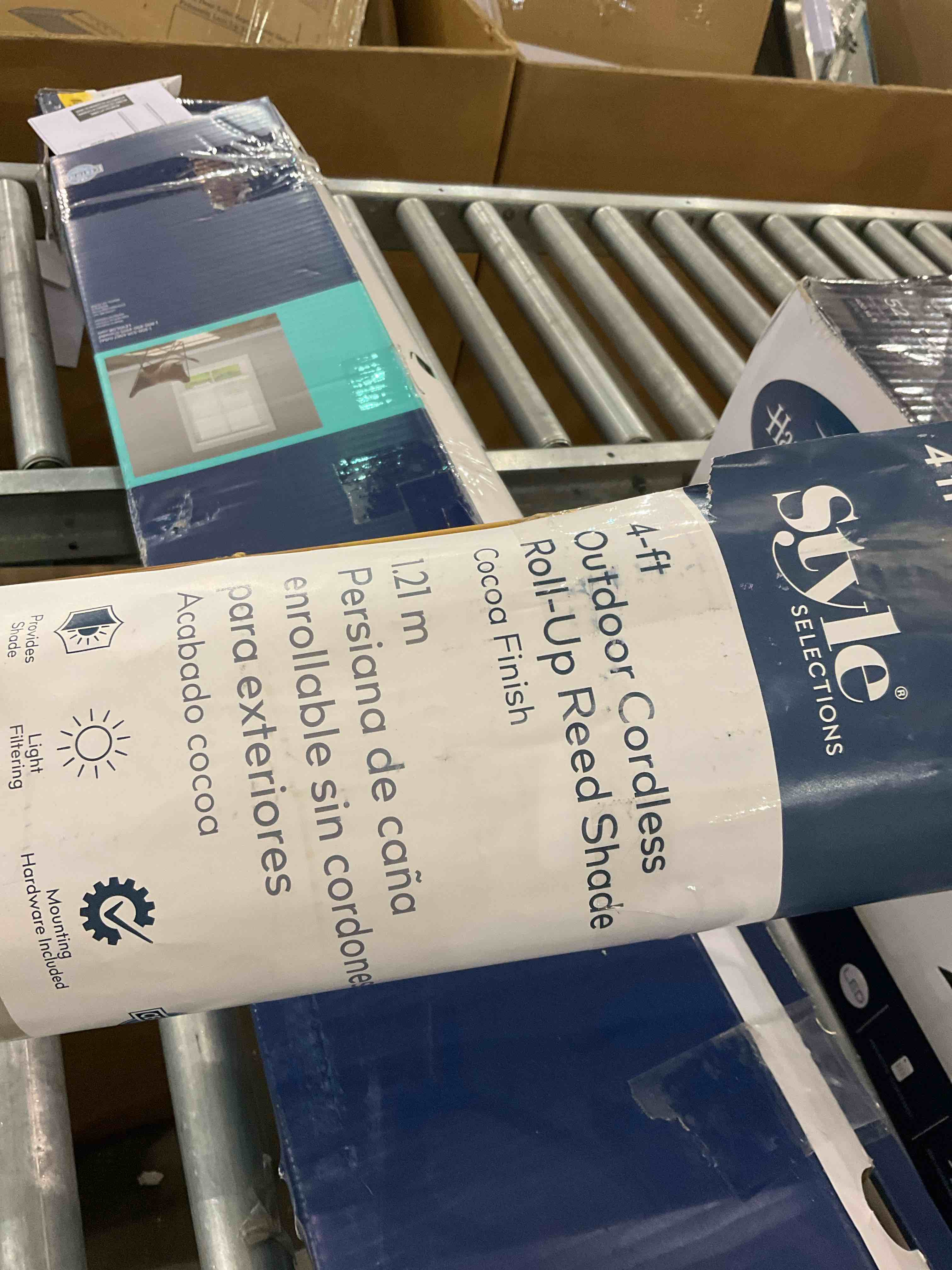 cordless roll up reed shade