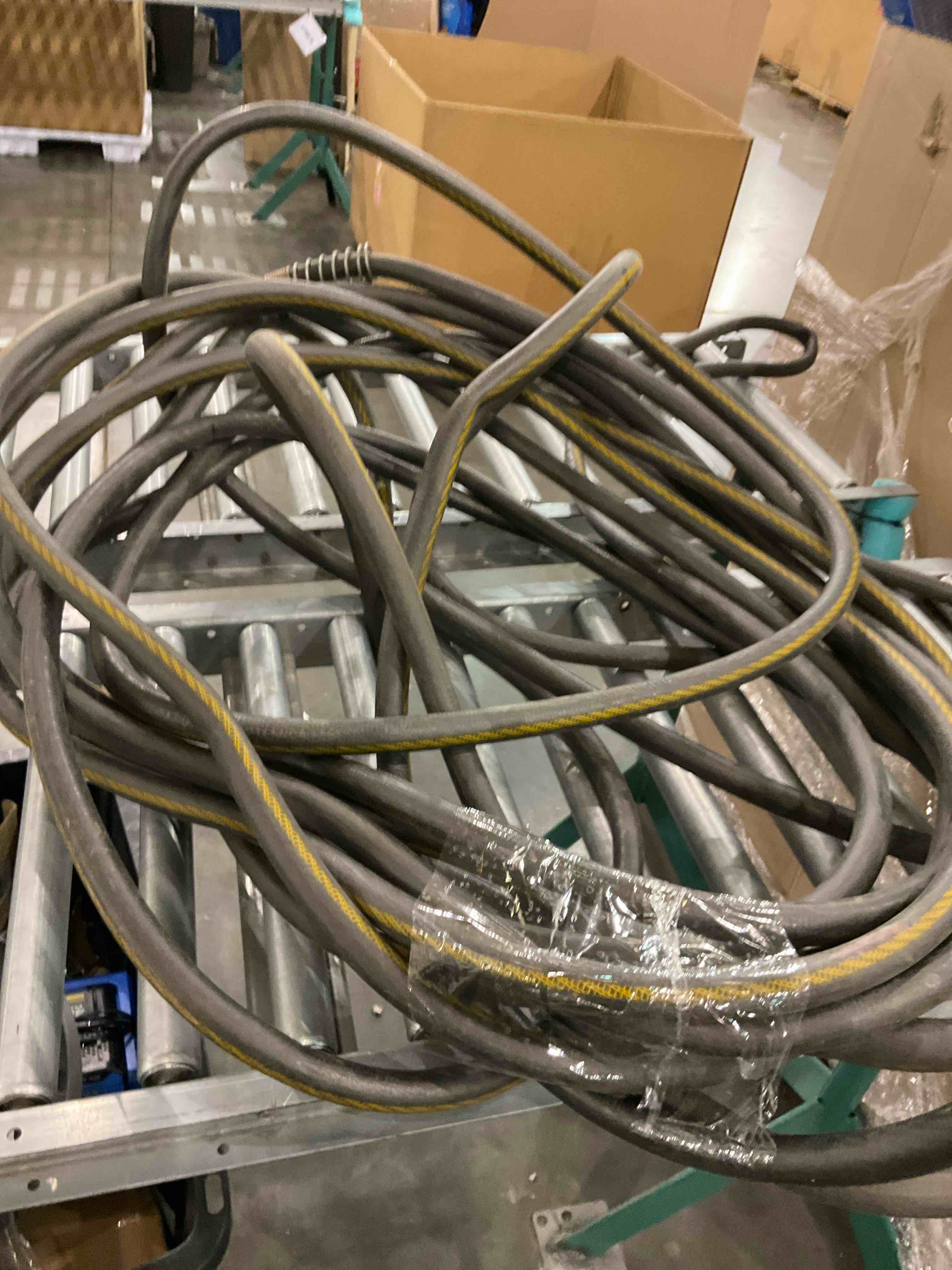 On known size water hose 