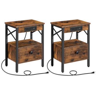 pember iron nightstand 