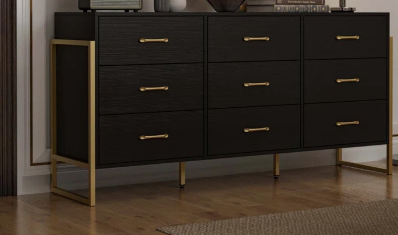 Hopkinson 9 drawer 61.4 w dresser